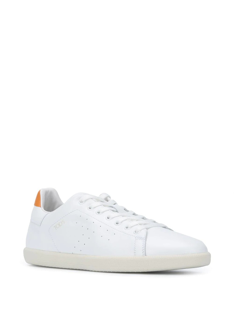 Tod's leather lace-up sneakers outlook