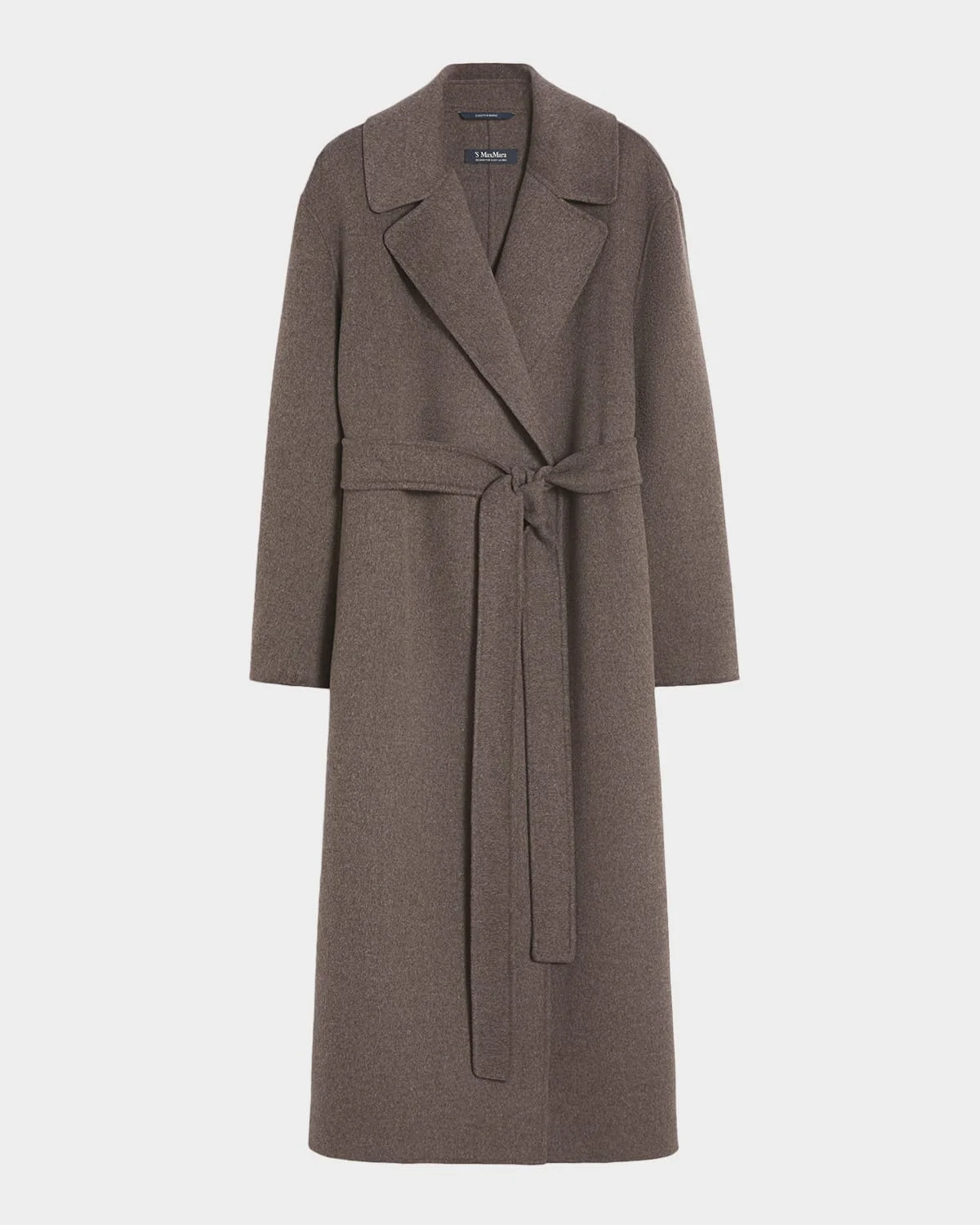 Luna Wool Long Wrap Coat - 1