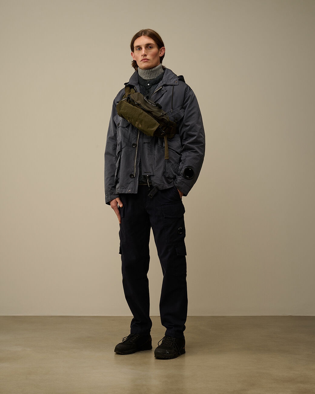 ジャケット・アウター C.P. company micro kei mille jacket C.P. Company - Micro Kei Mille Jacket (Walnut) | HHV