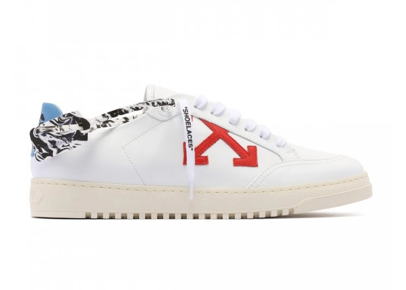 OFF-WHITE 2.0 Low Top White Red Arrow SS21 - 1