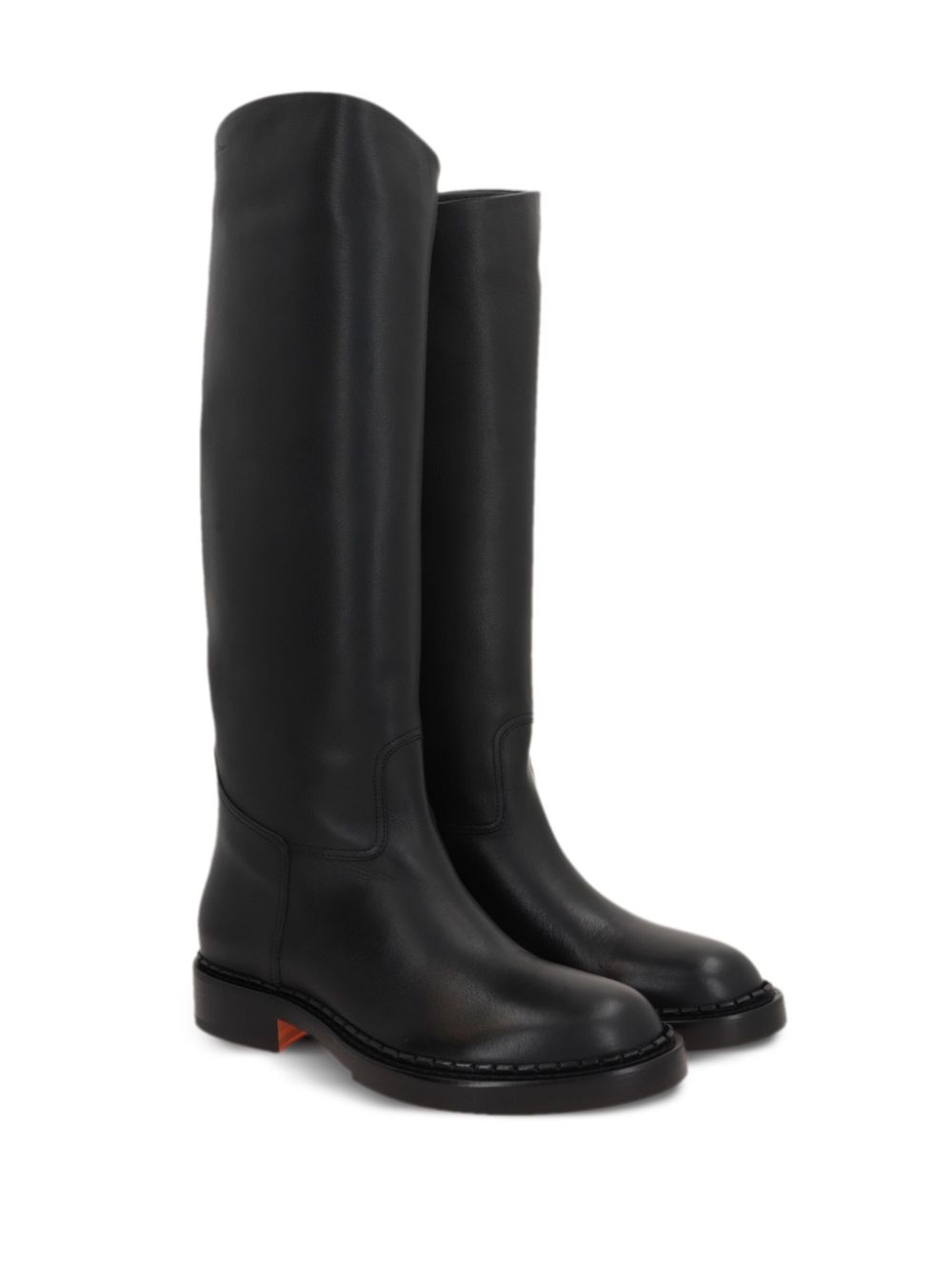 leather boots - 2