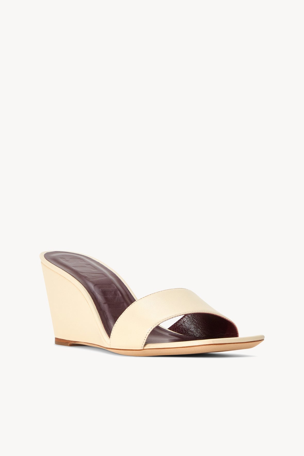 STAUD BILLIE WEDGE CREAM - 3