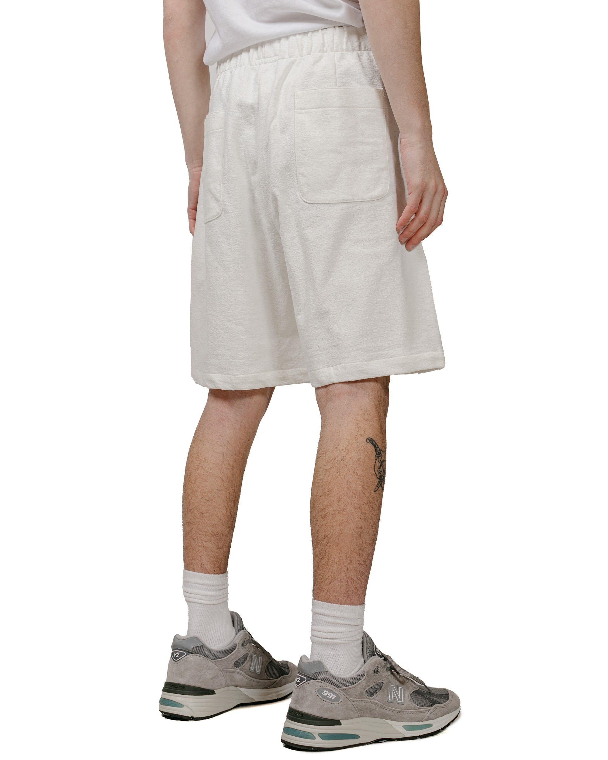 Textured Lounge Short White - 3