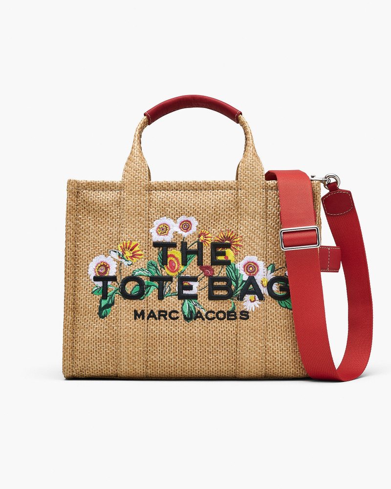THE DAISY WOVEN MEDIUM TOTE BAG - 1