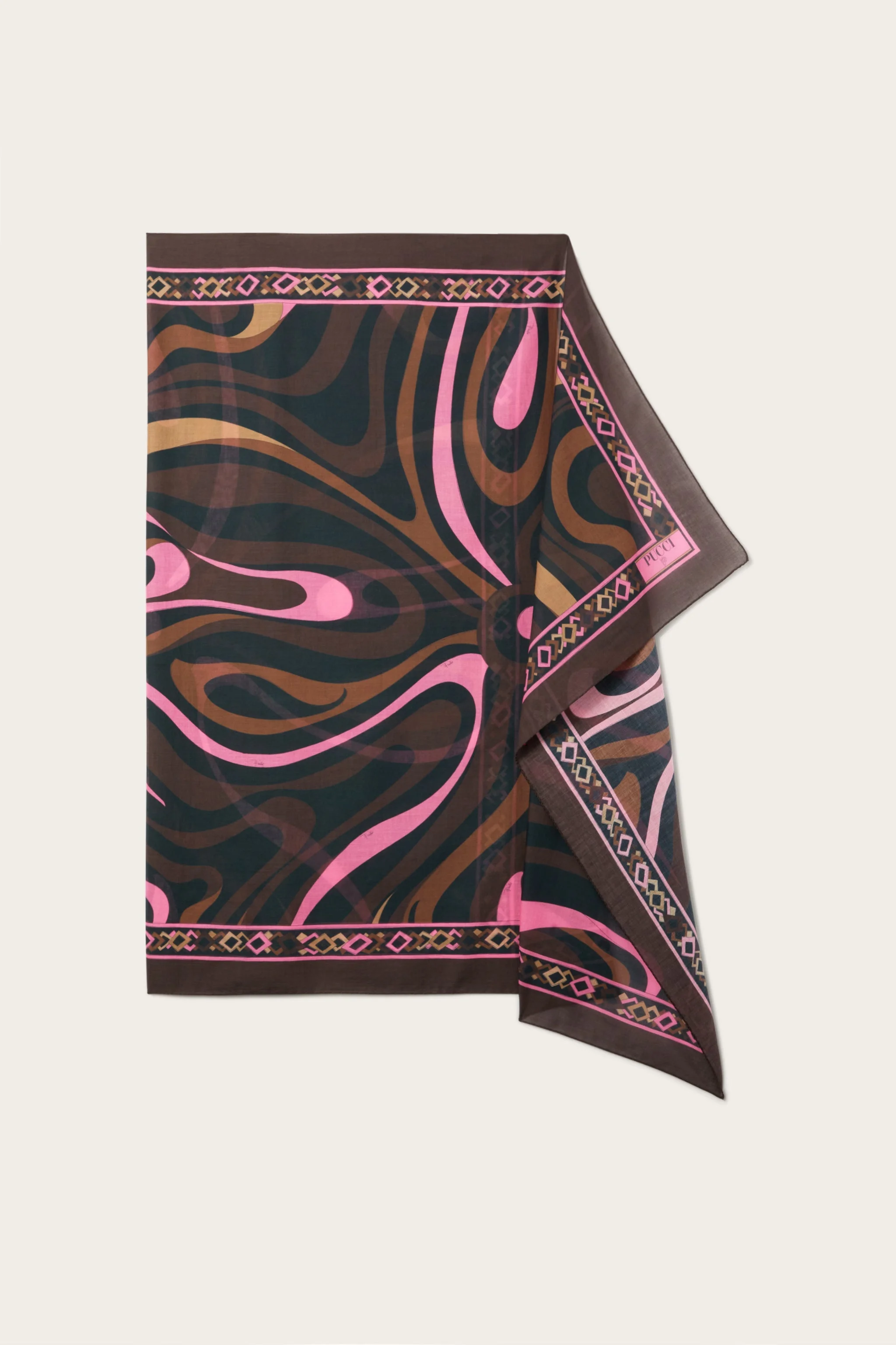 MARMO PRINT COTTON SARONG - 1