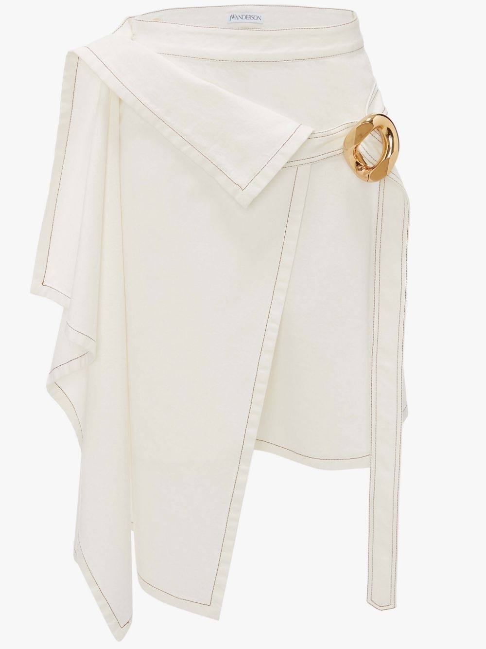 SIDE DRAPE CHAIN LINK SKIRT - 1