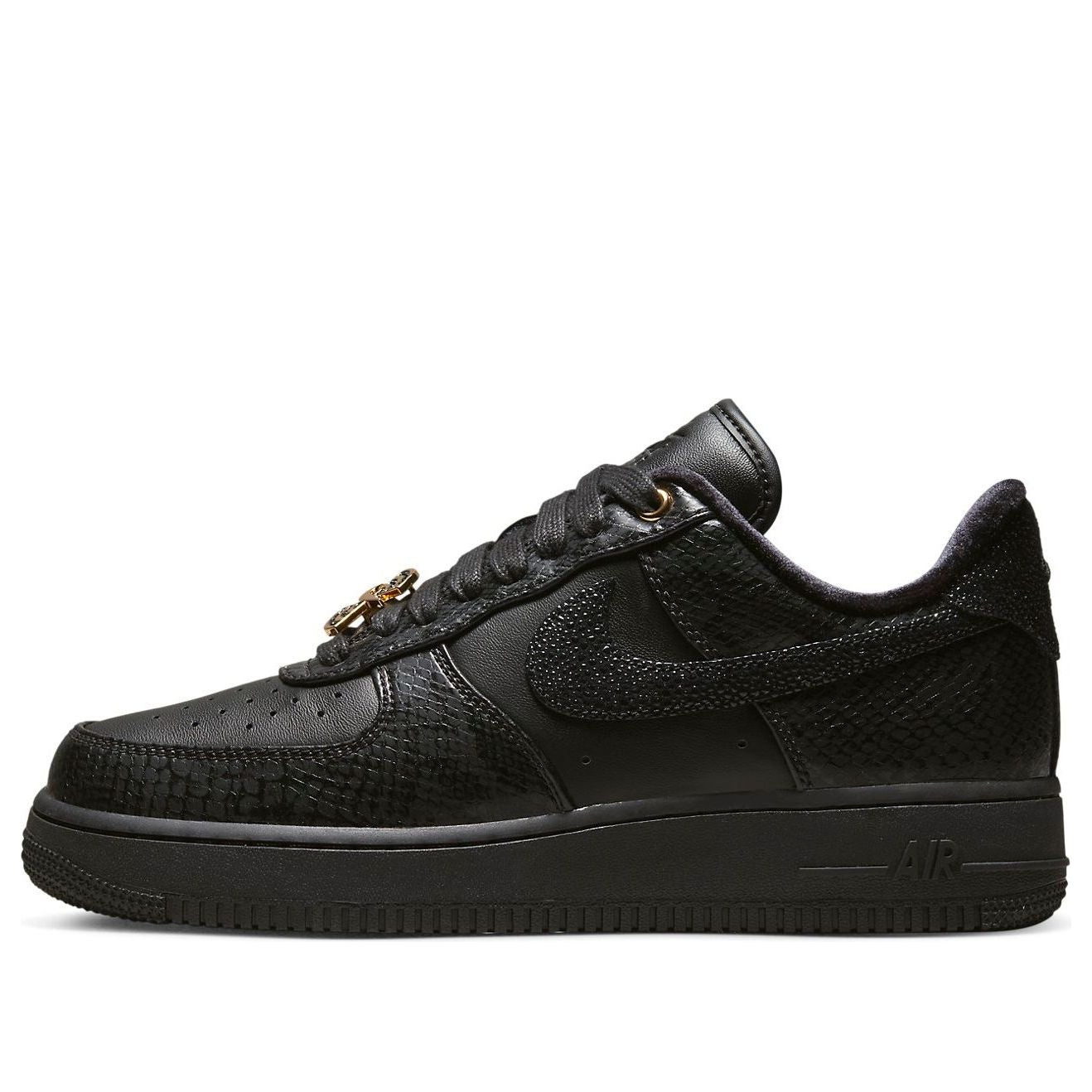 (WMNS) Nike Air Force 1 Low Anniversary Edition Low Tops Casual Skateboarding Shoes Black DX6035-001 - 1