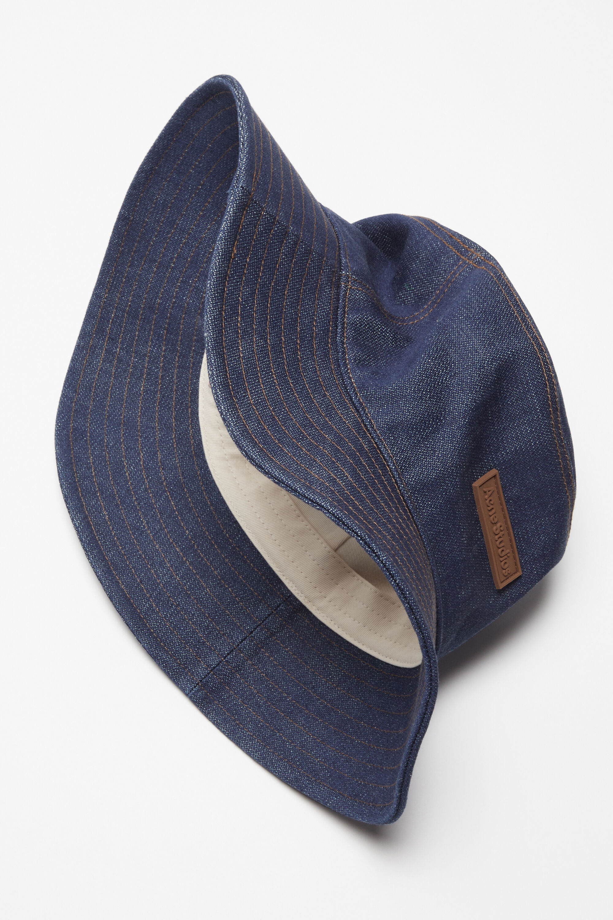 Denim bucket hat - Indigo blue - 4