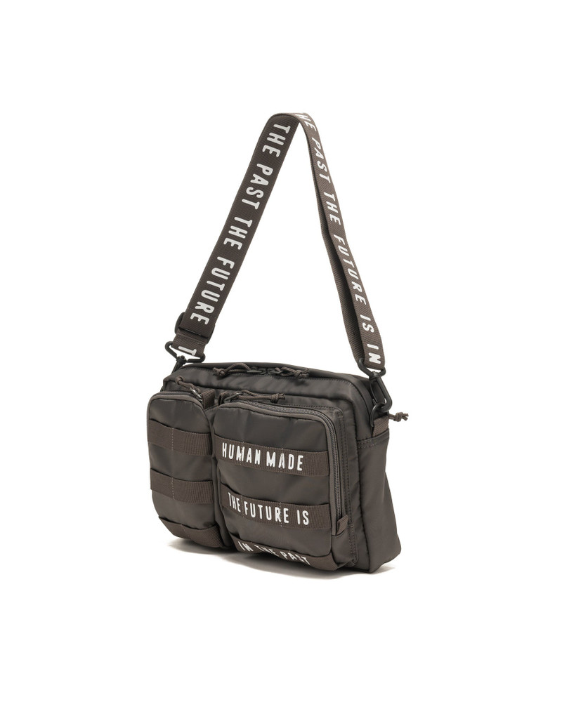 Human Made Military Pouch Large Grey | REVERSIBLE