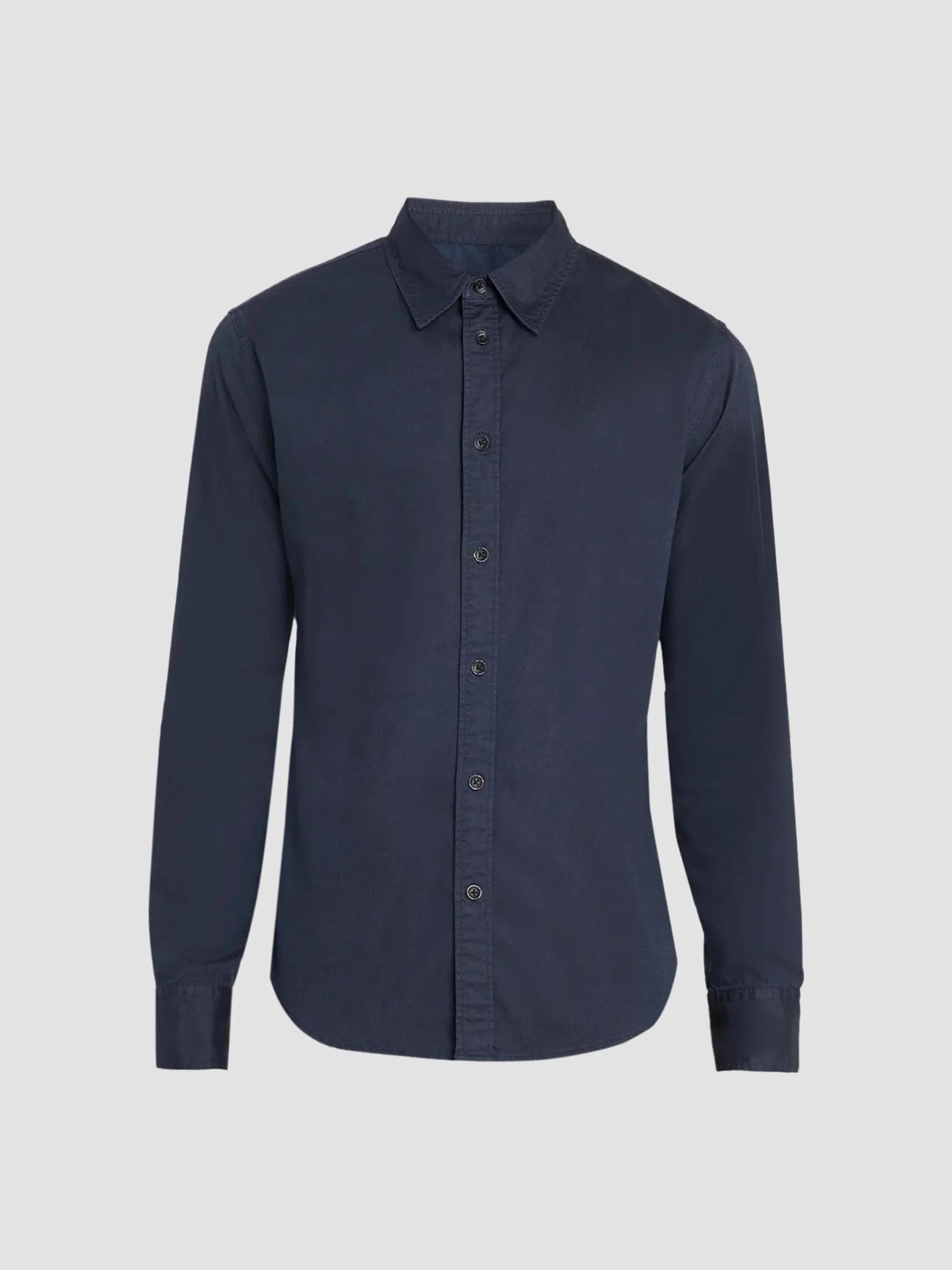 Men's Tomlin Cotton Dobby Shirt - Navy - 1