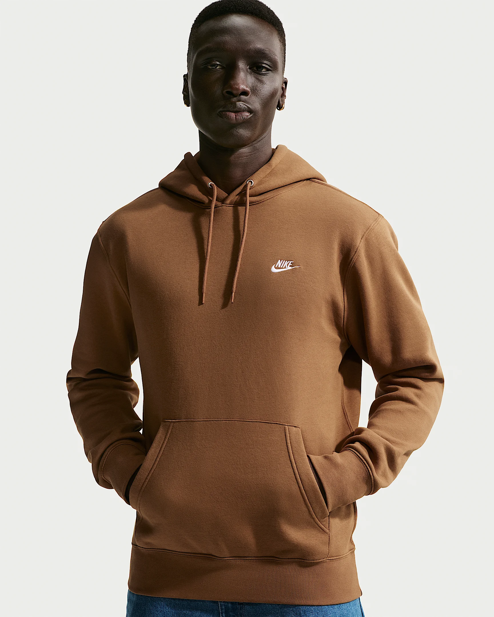Nike Club Men's Pullover Fleece Hoodie - 1