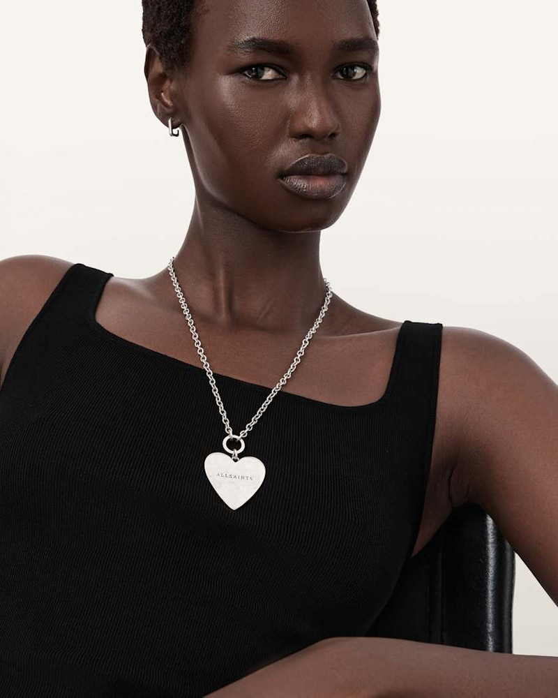 ALLSAINTS LIA LARGE HEART NECKLACE outlook