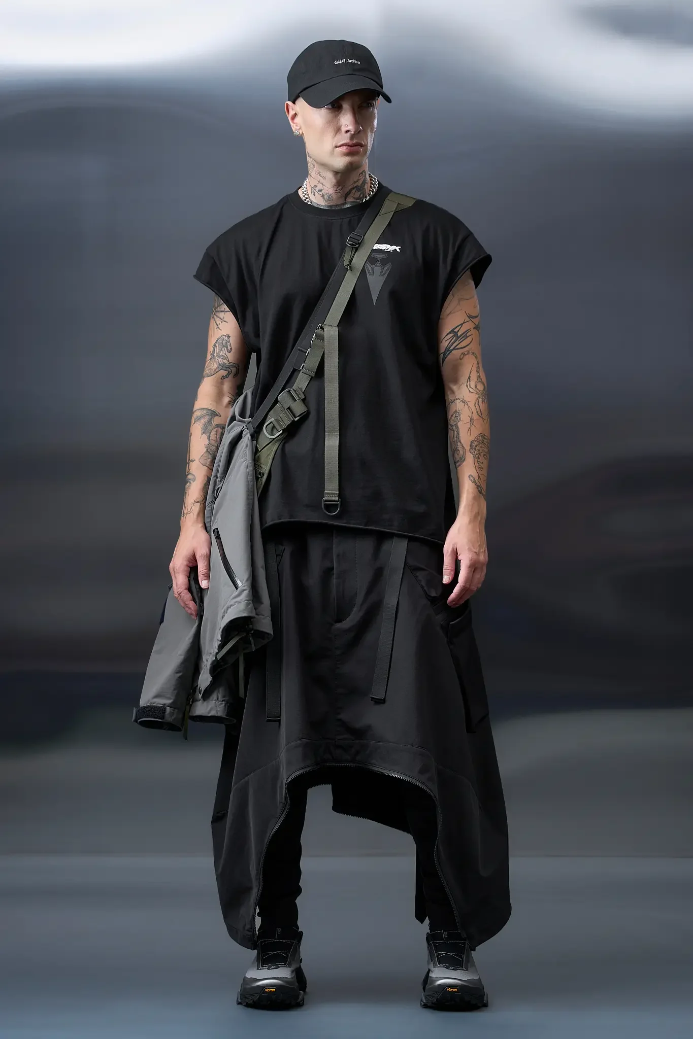 ACRONYM J28-E Epic® Interops Jacket Gray - J28-E_FW2526 | REVERSIBLE