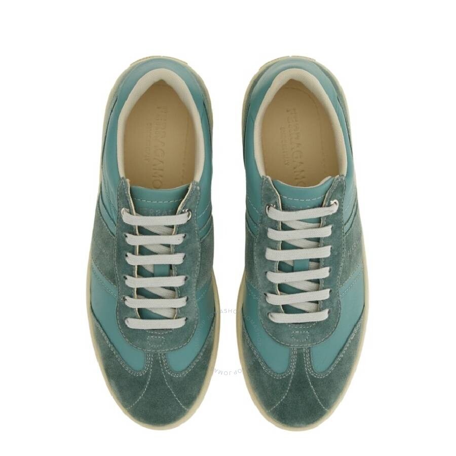 Ferragamo Debossed Logo Lace-Up Sneakers - 2