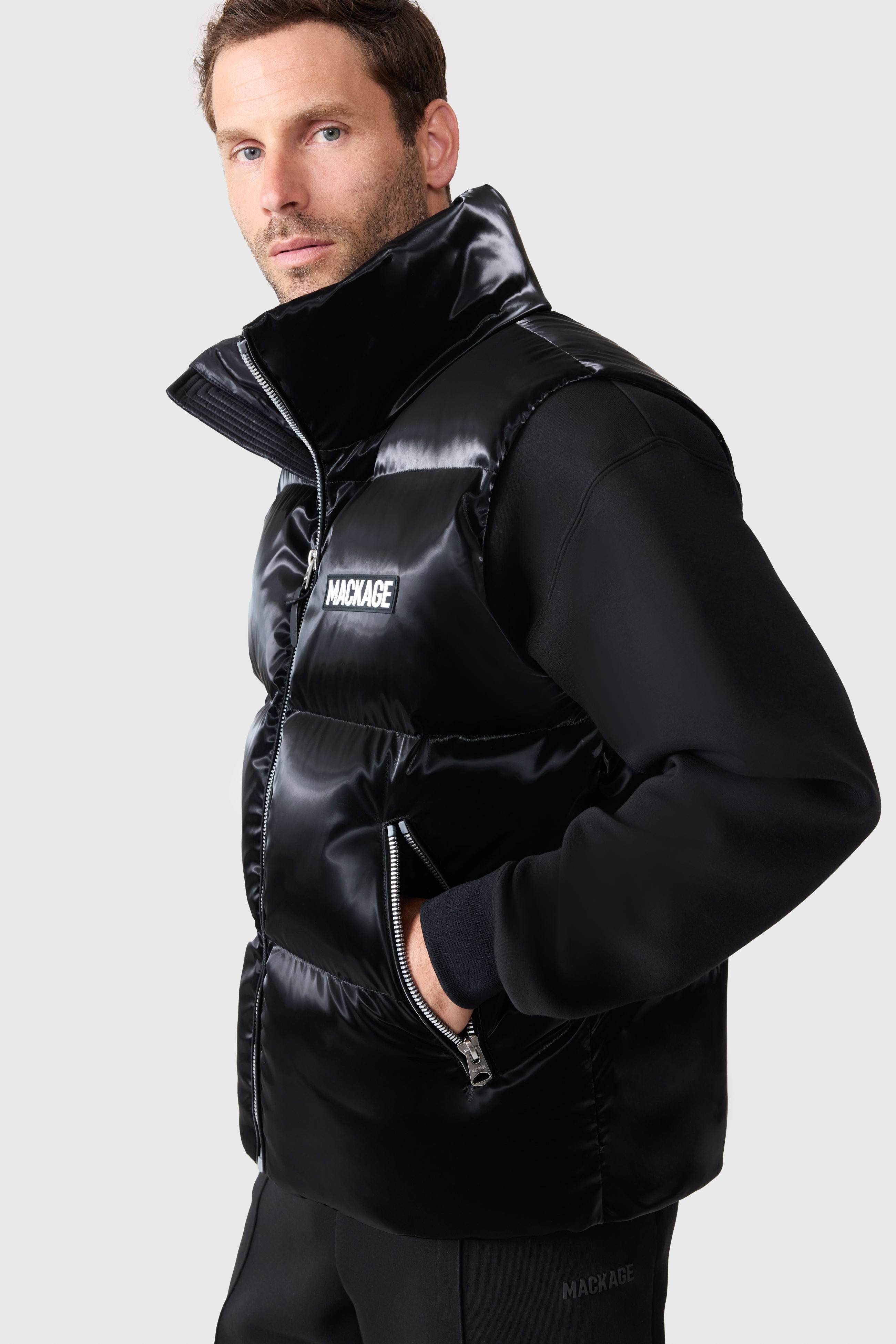 KANE-GLO High-Gloss Down Vest - 5