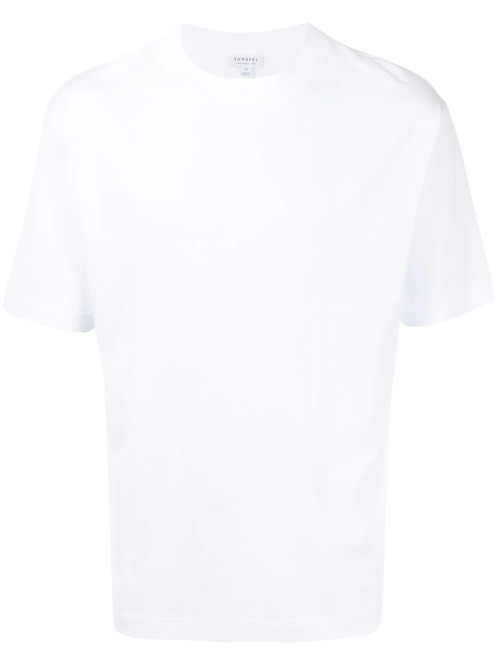 crew-neck fitted T-shirt - 1