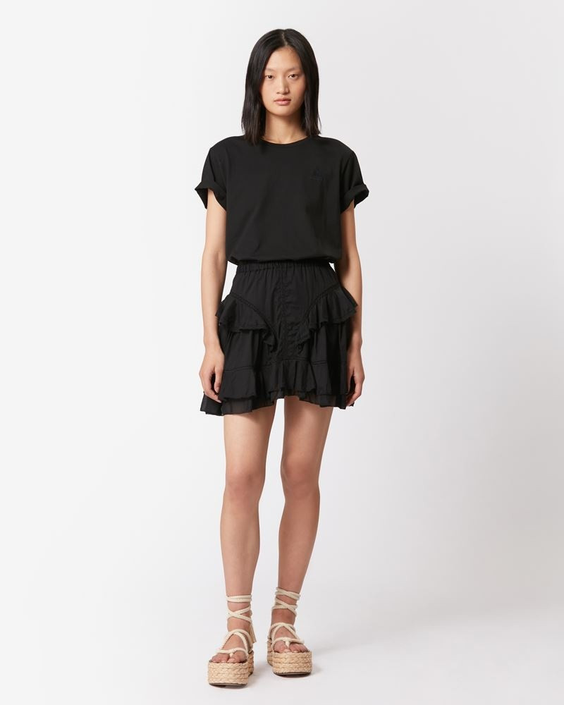 Isabel Marant Étoile MOANO COTTON VOILE SKIRT outlook