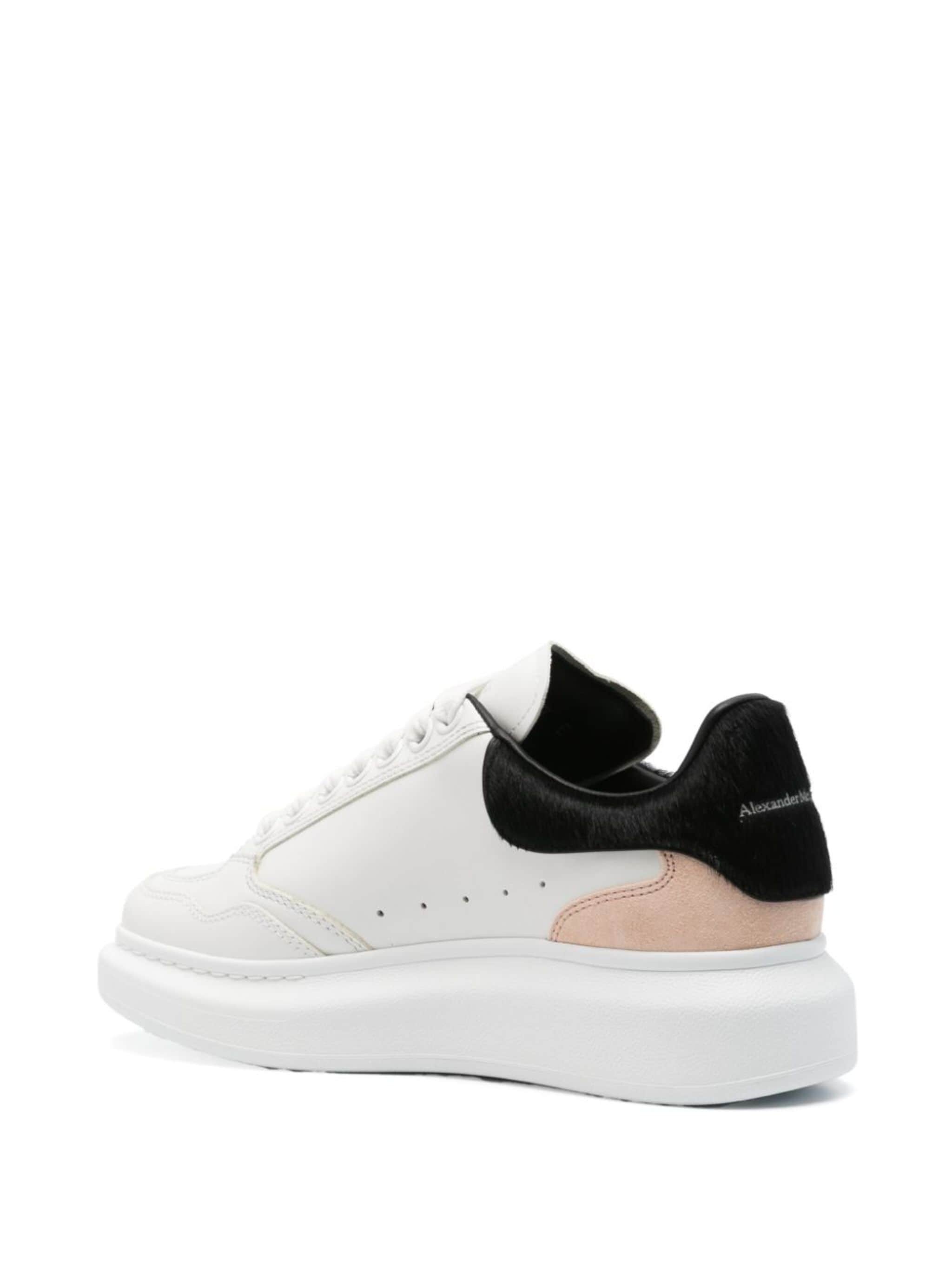 Oversized leather sneakers - 3