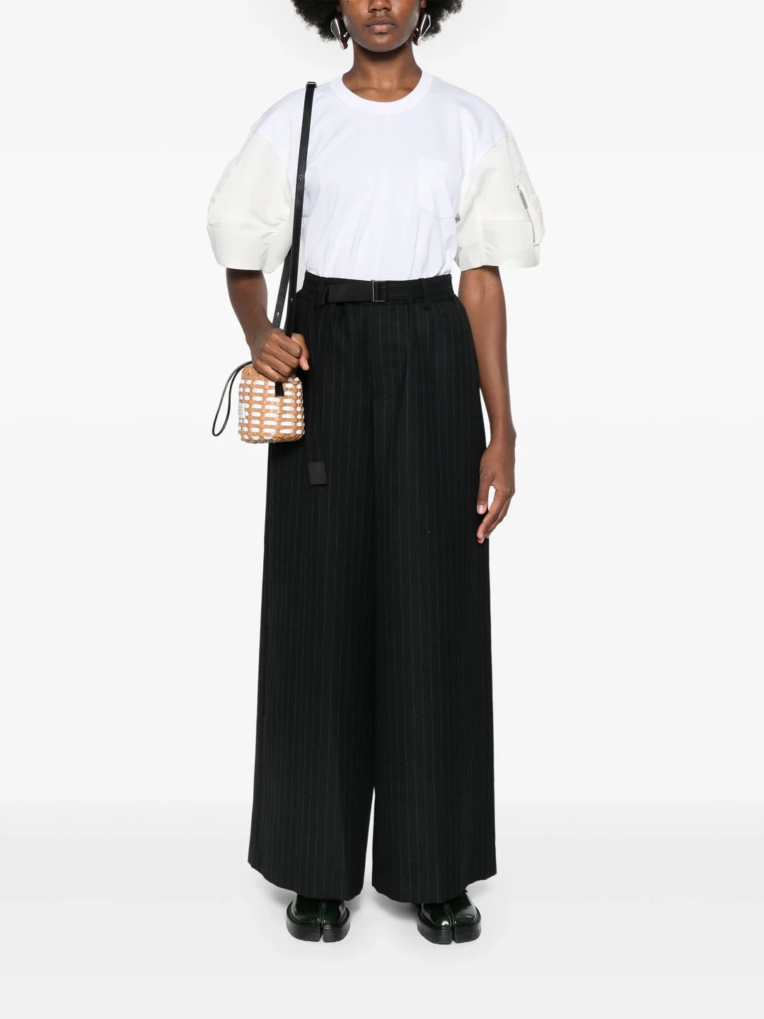 sacai Chalk Stripe Pants | REVERSIBLE