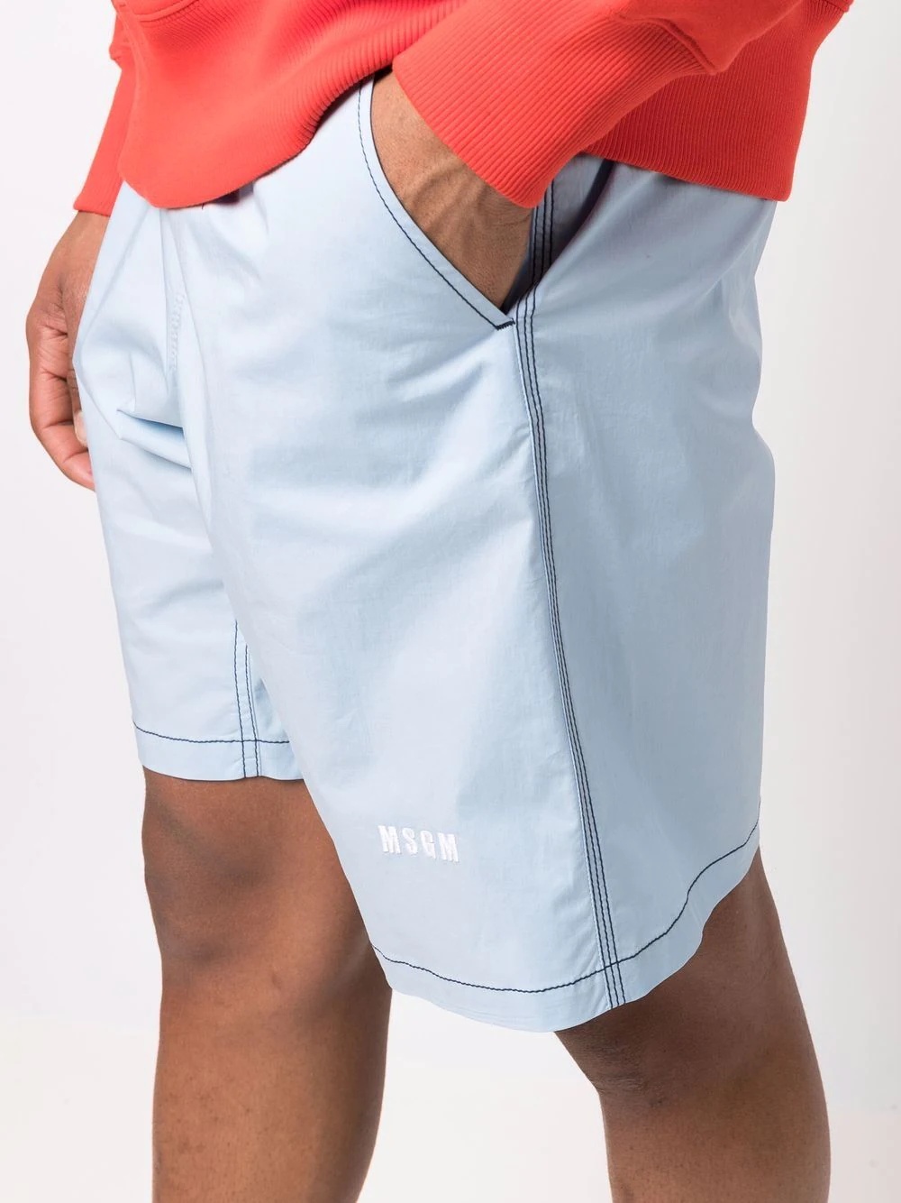 drawstring swim shorts - 5