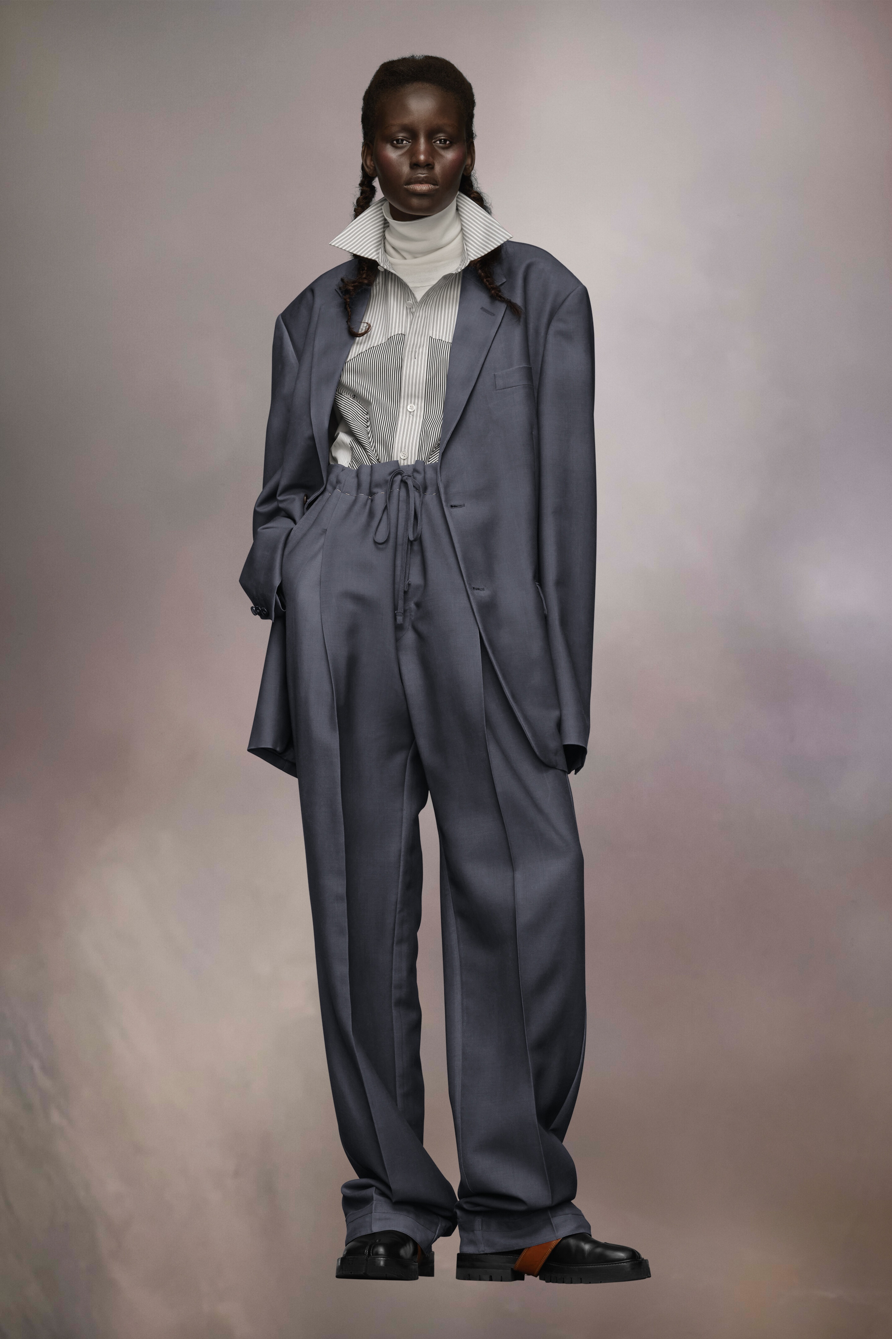 Mohair Wool Suit Jacket - 3