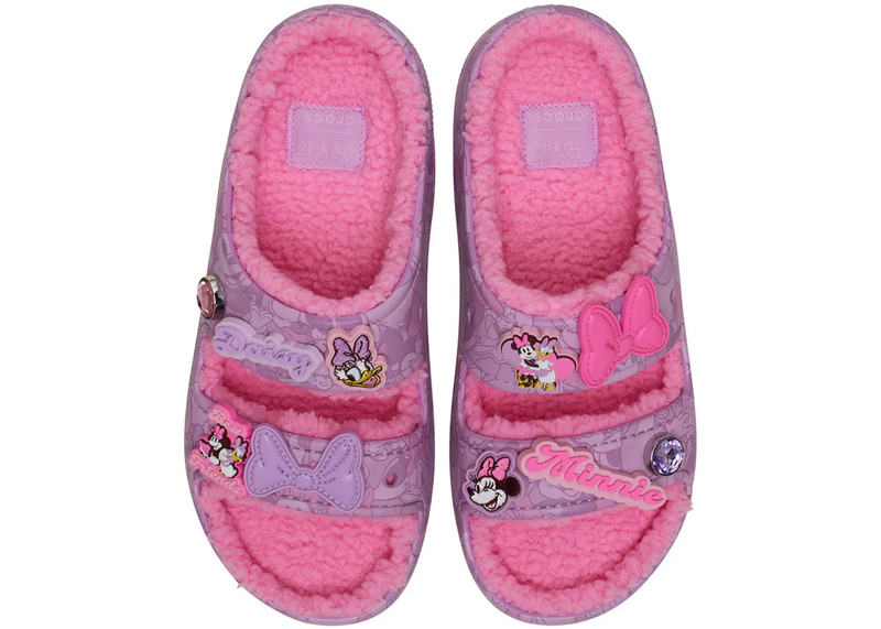 crocs Crocs Classic Cozzzy Sandal Disney Minnie and Daisy outlook