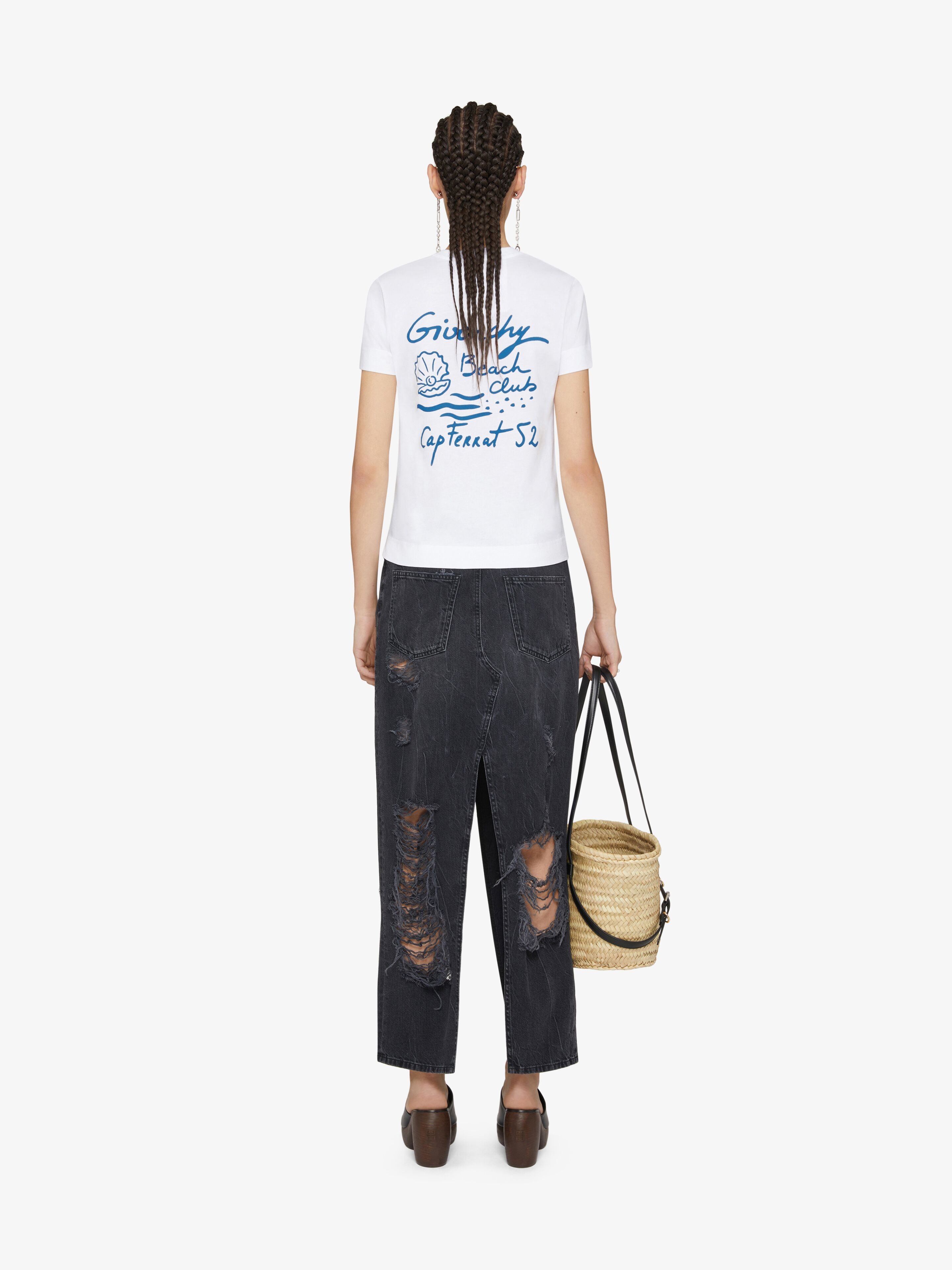 GIVENCHY SLIM FIT T-SHIRT IN COTTON - 4