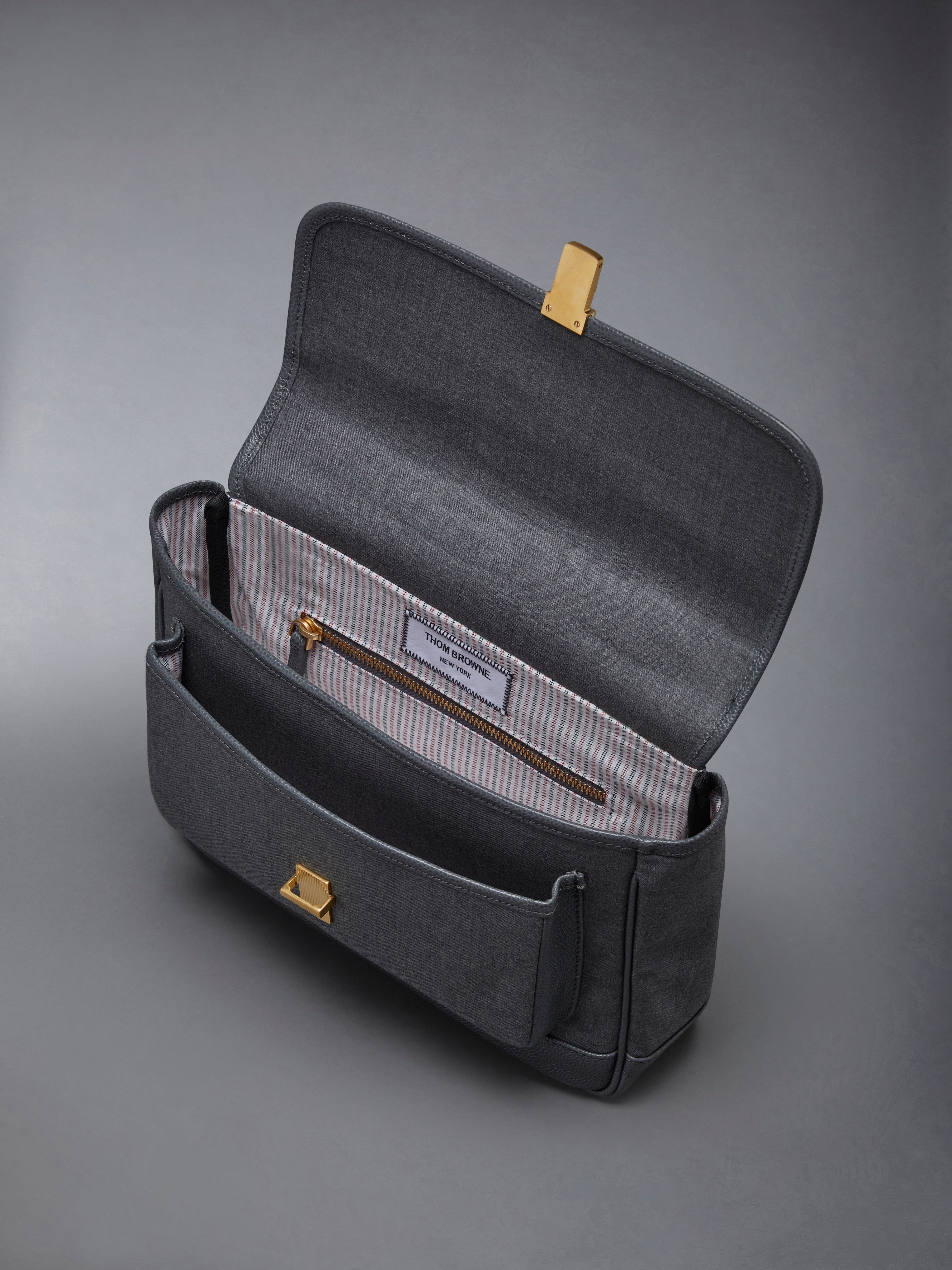 SUPER 120'S TWILL SCHOOL BAG - 4