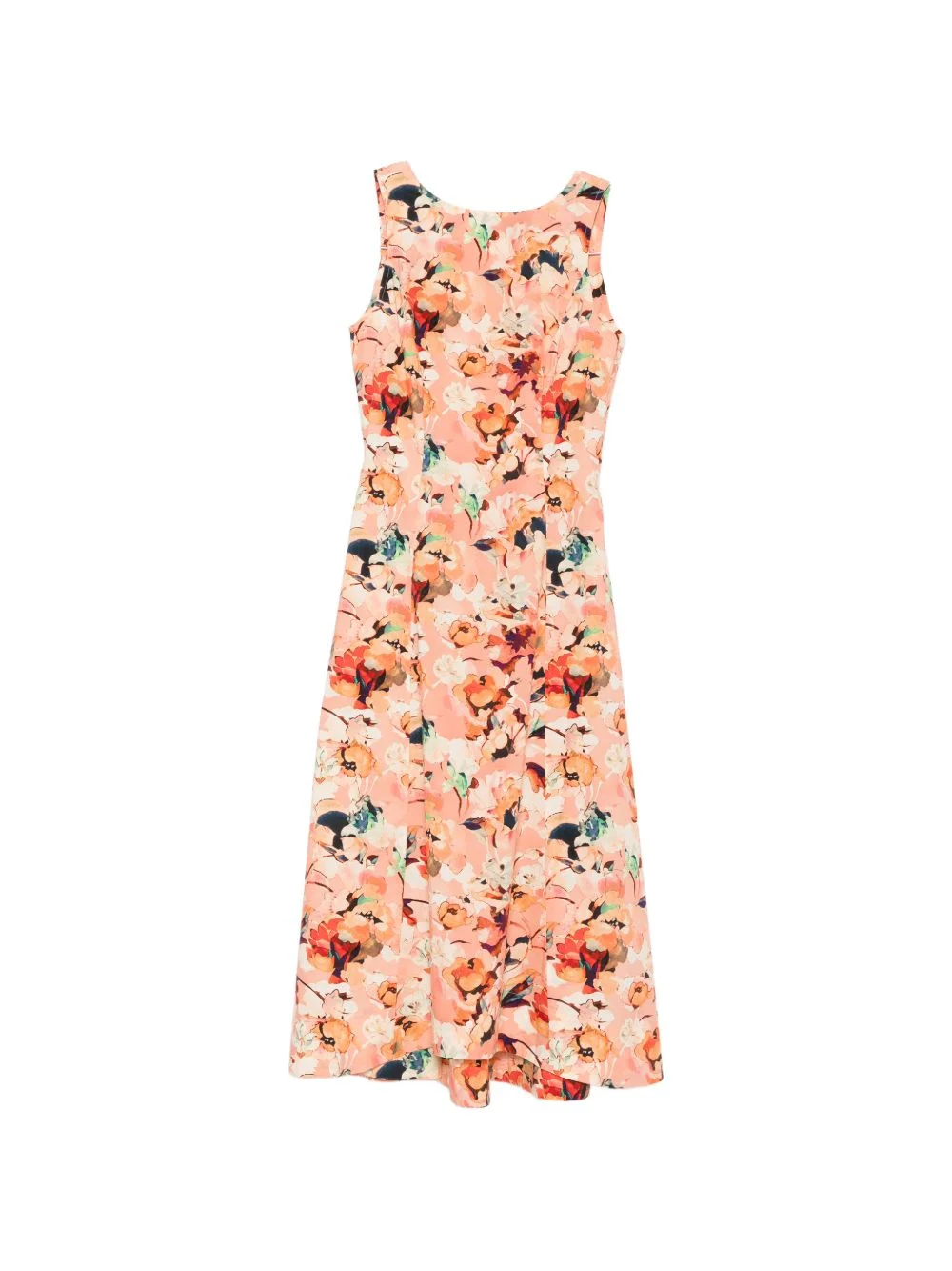 Georgia floral-print midi dress - 1