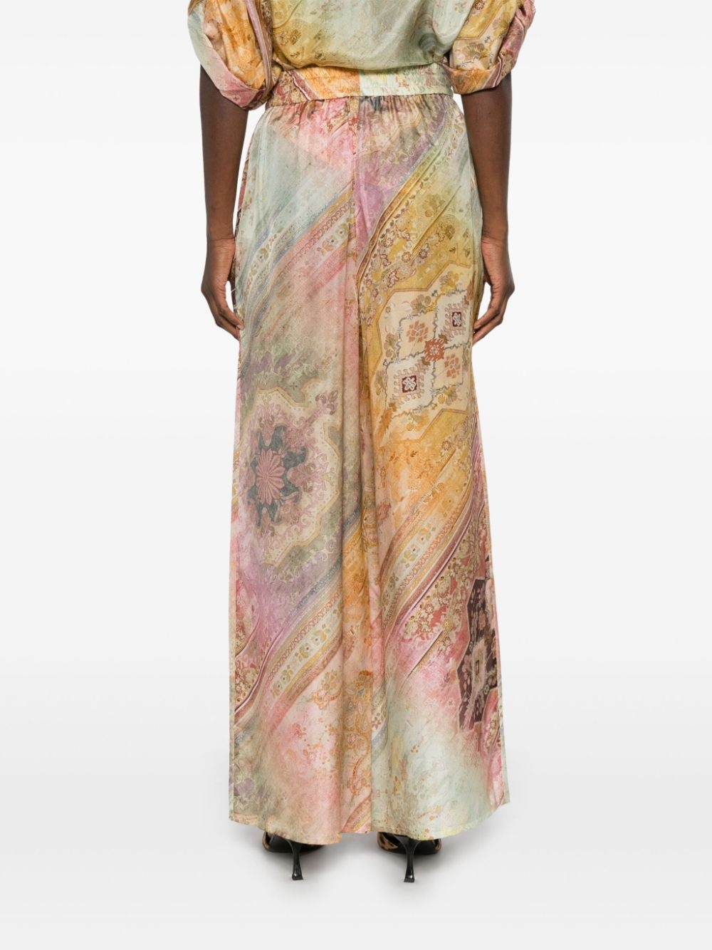 Tallow palazzo trousers - 4