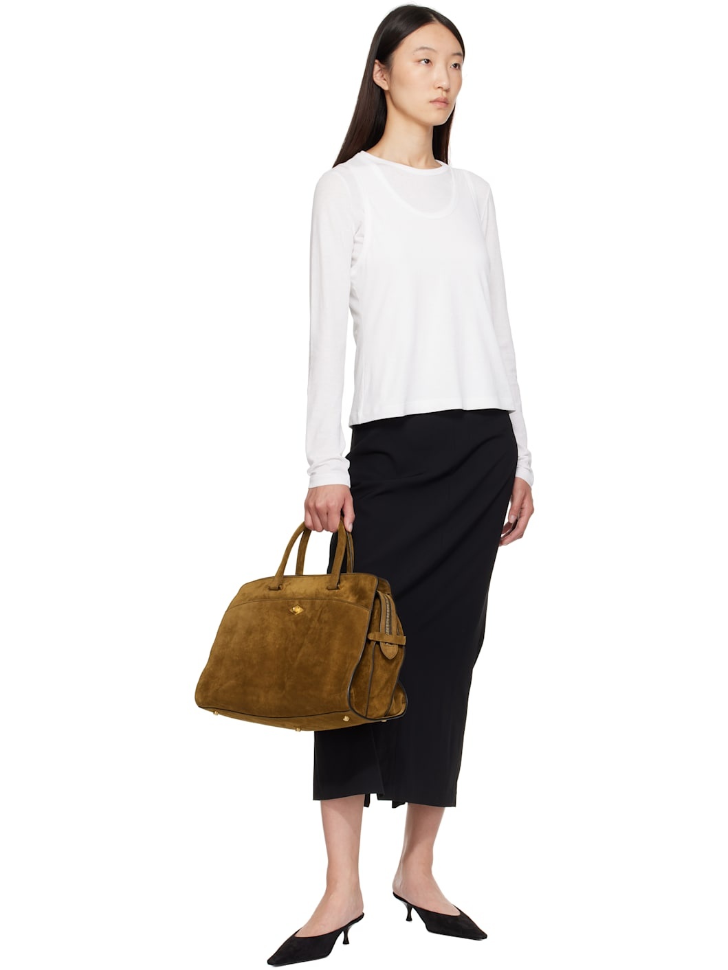 Tan Private Eye Tote - 4