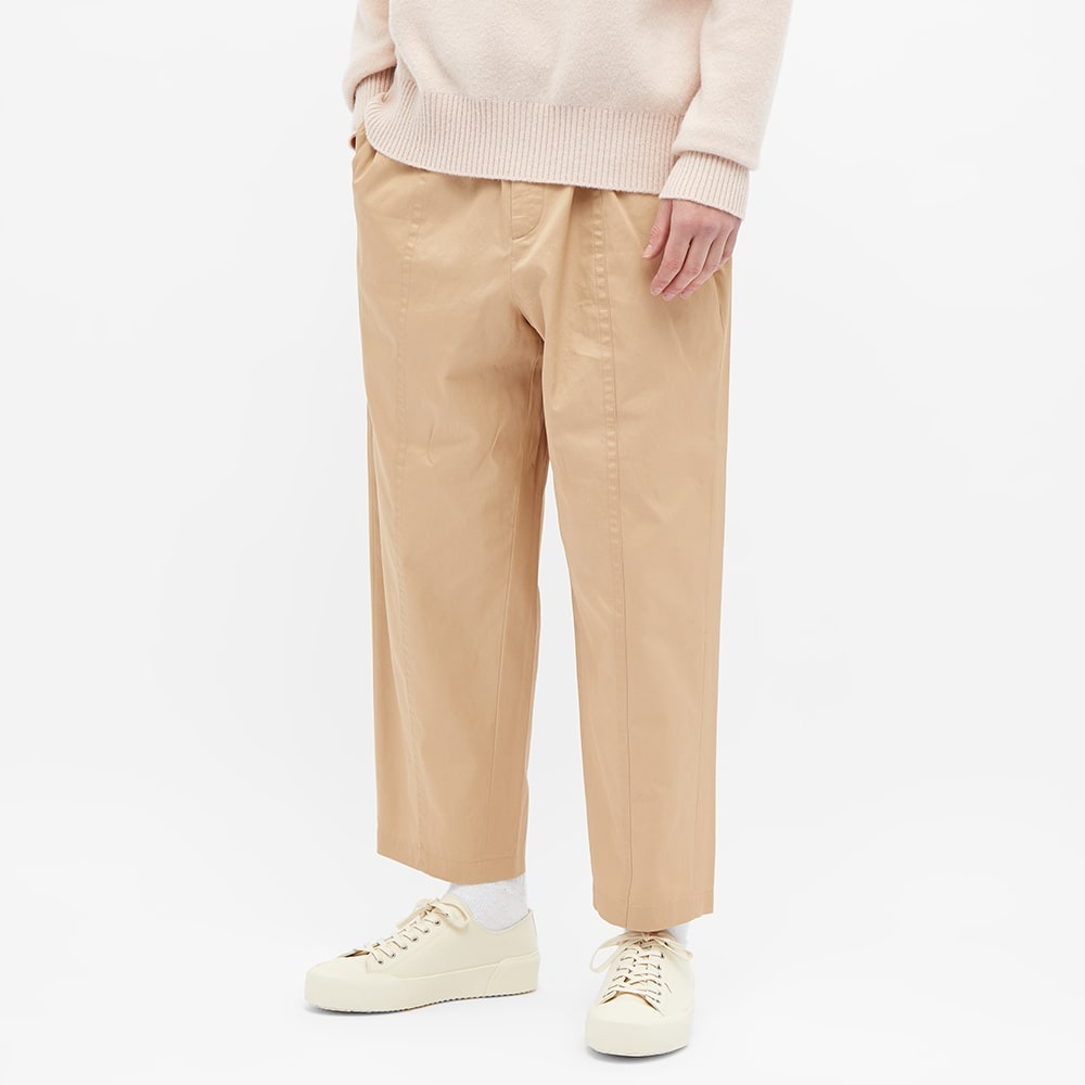 Jil Sander Tech Cropped Gabardine Pant - 4