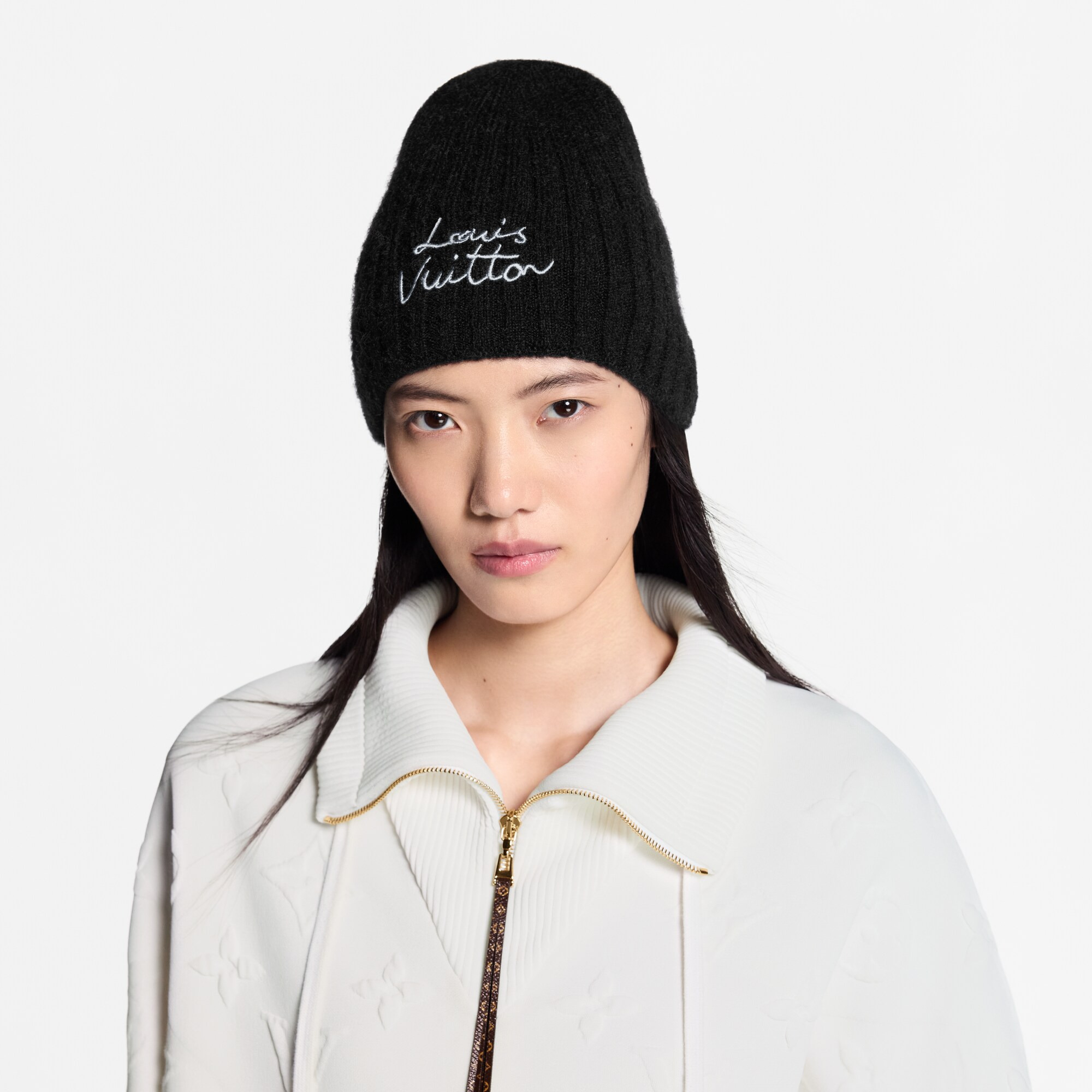 LV Script Beanie - 4
