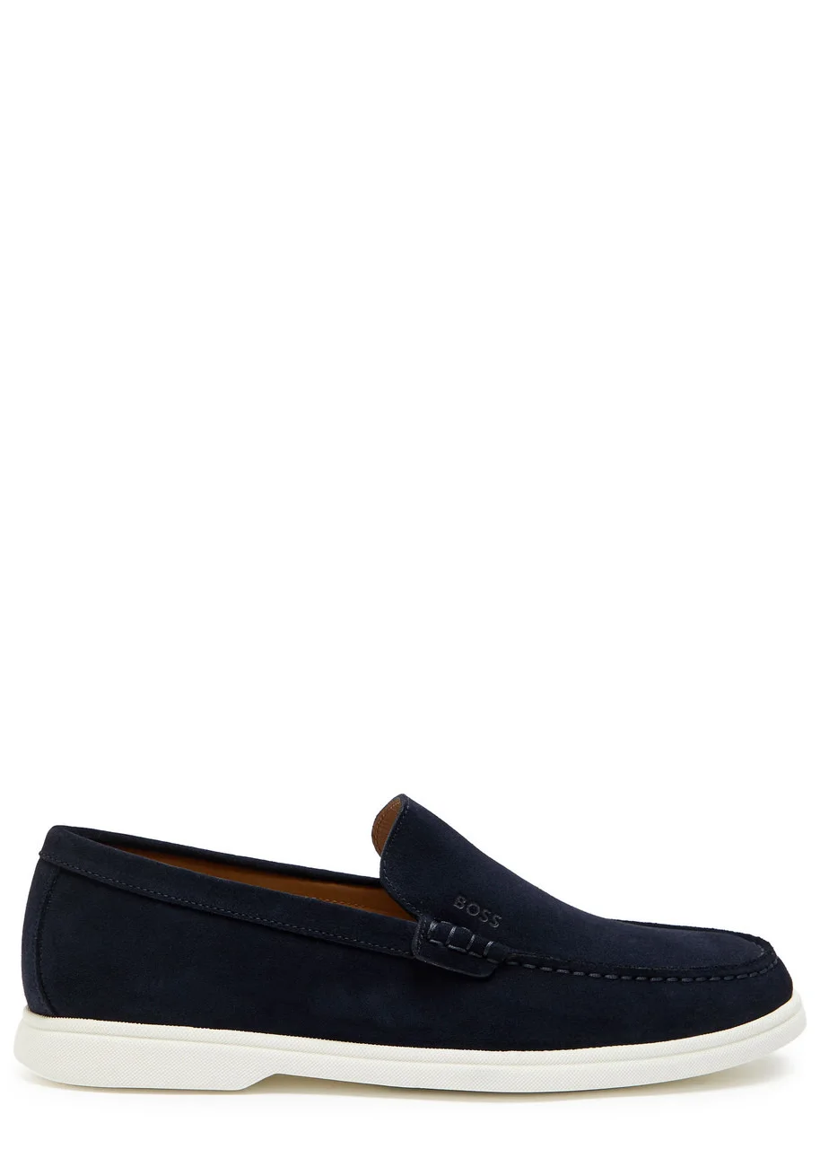 Boss Sienne Suede Loafers - 1