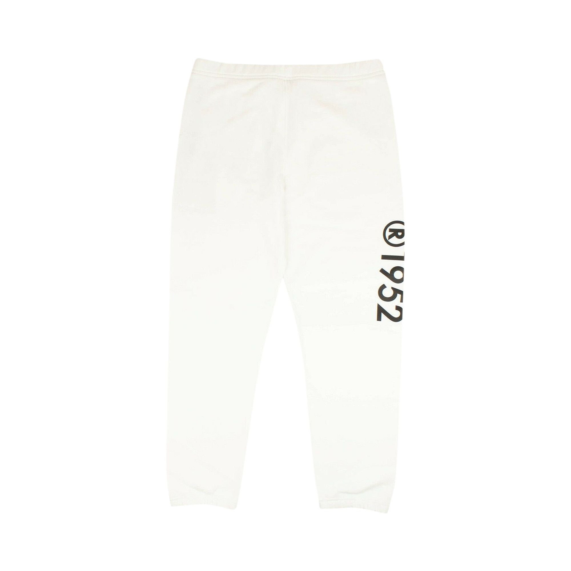 Moncler Logo Sweatpants 'White/Black' - 2