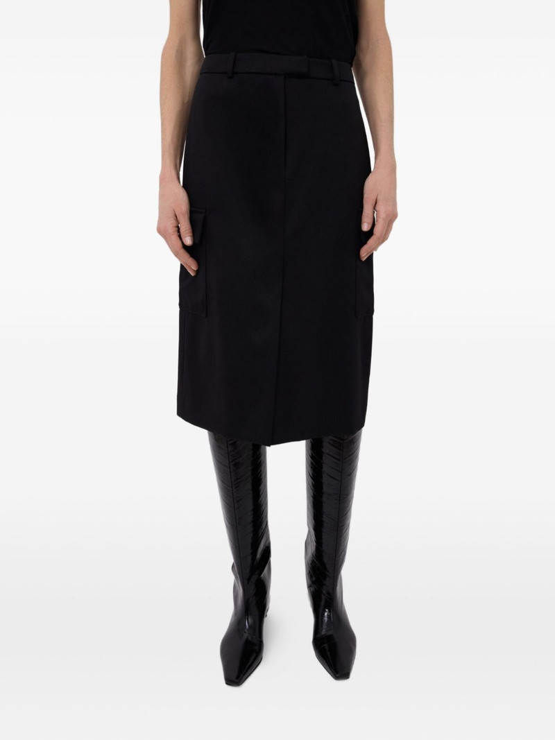 JASPER cargo-pockets pencil midi skirt 5