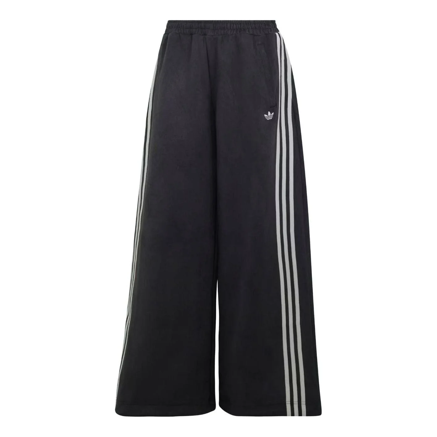 (WMNS) adidas Adilenium Season 6 Faux Suede Track Pant Asia Sizing 'Black' LH1928 - 1