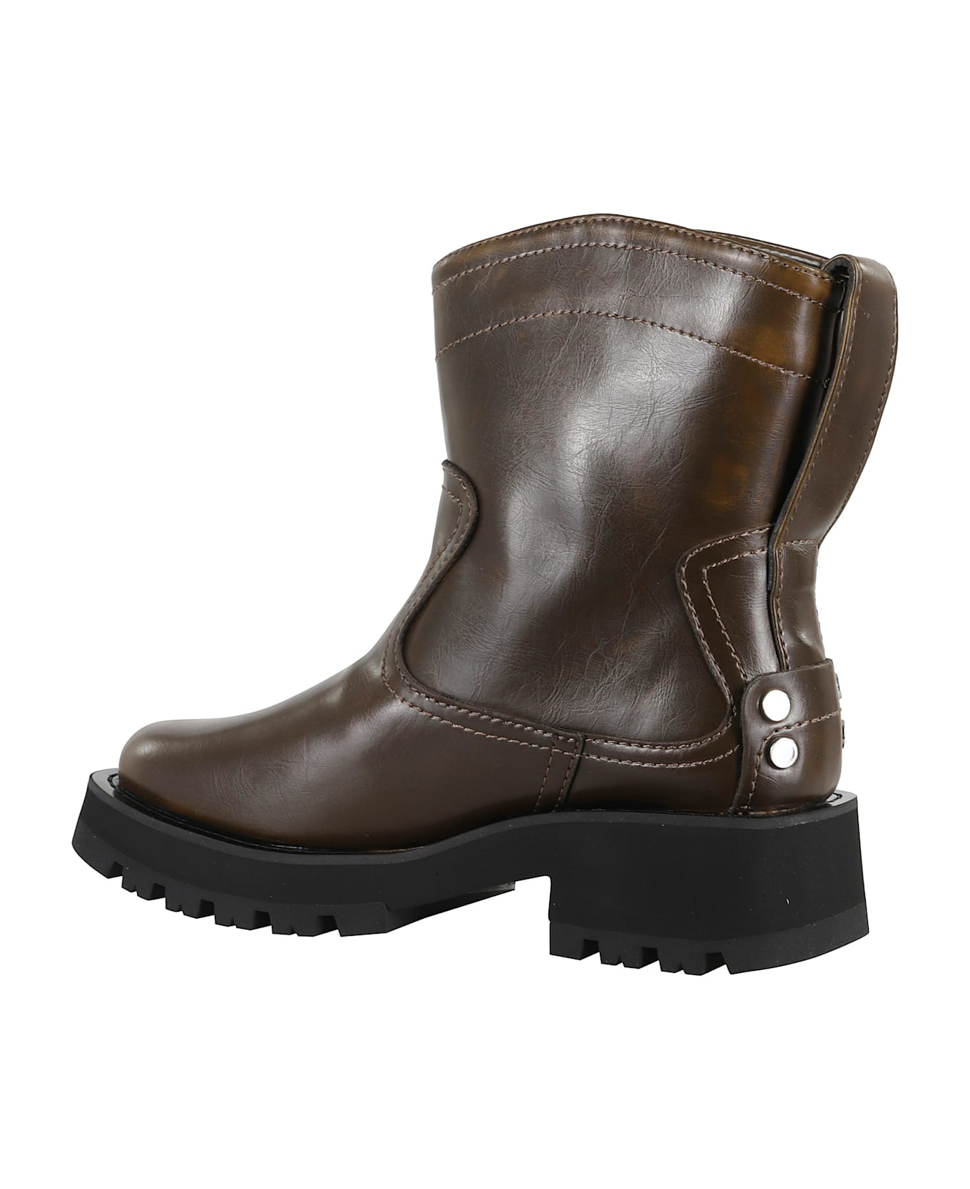 Studs Low Boot Crinkle - 3