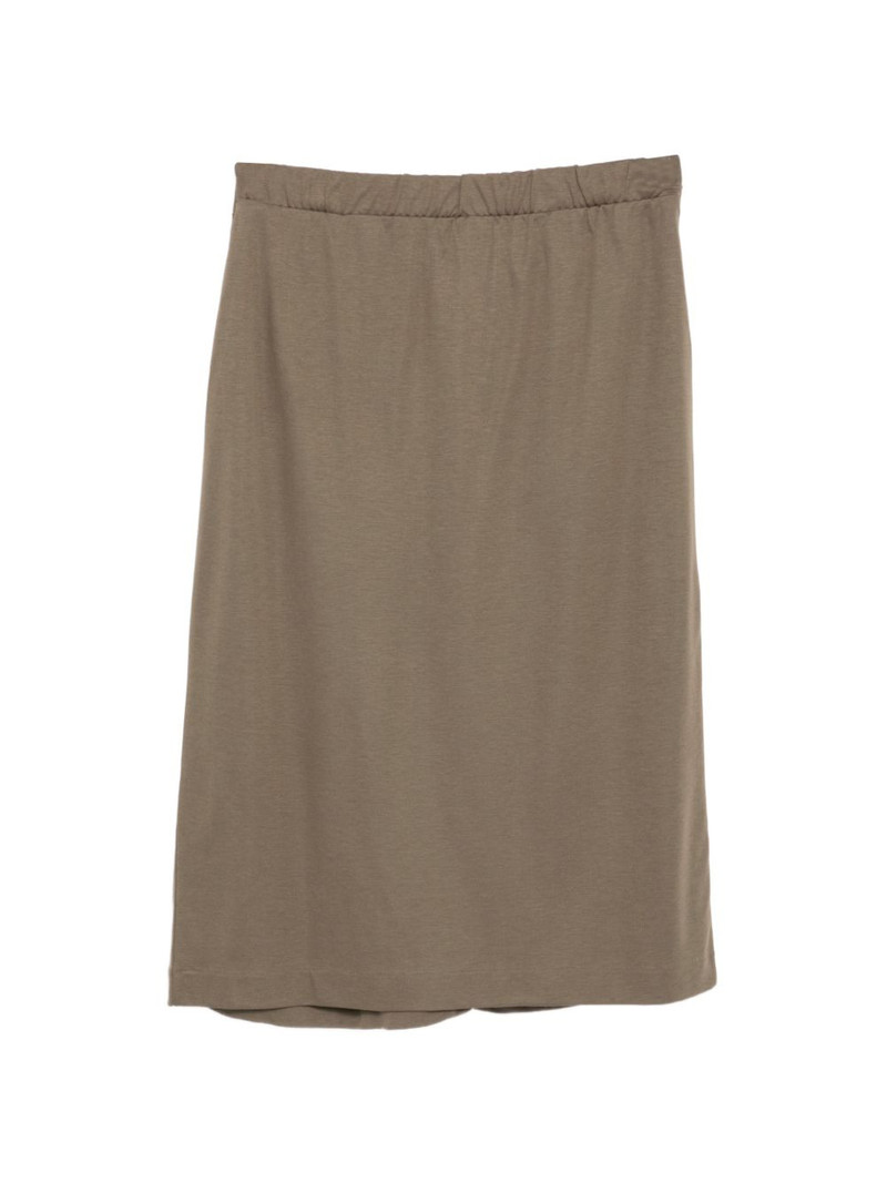 Yves Salomon knotted jersey skirt outlook