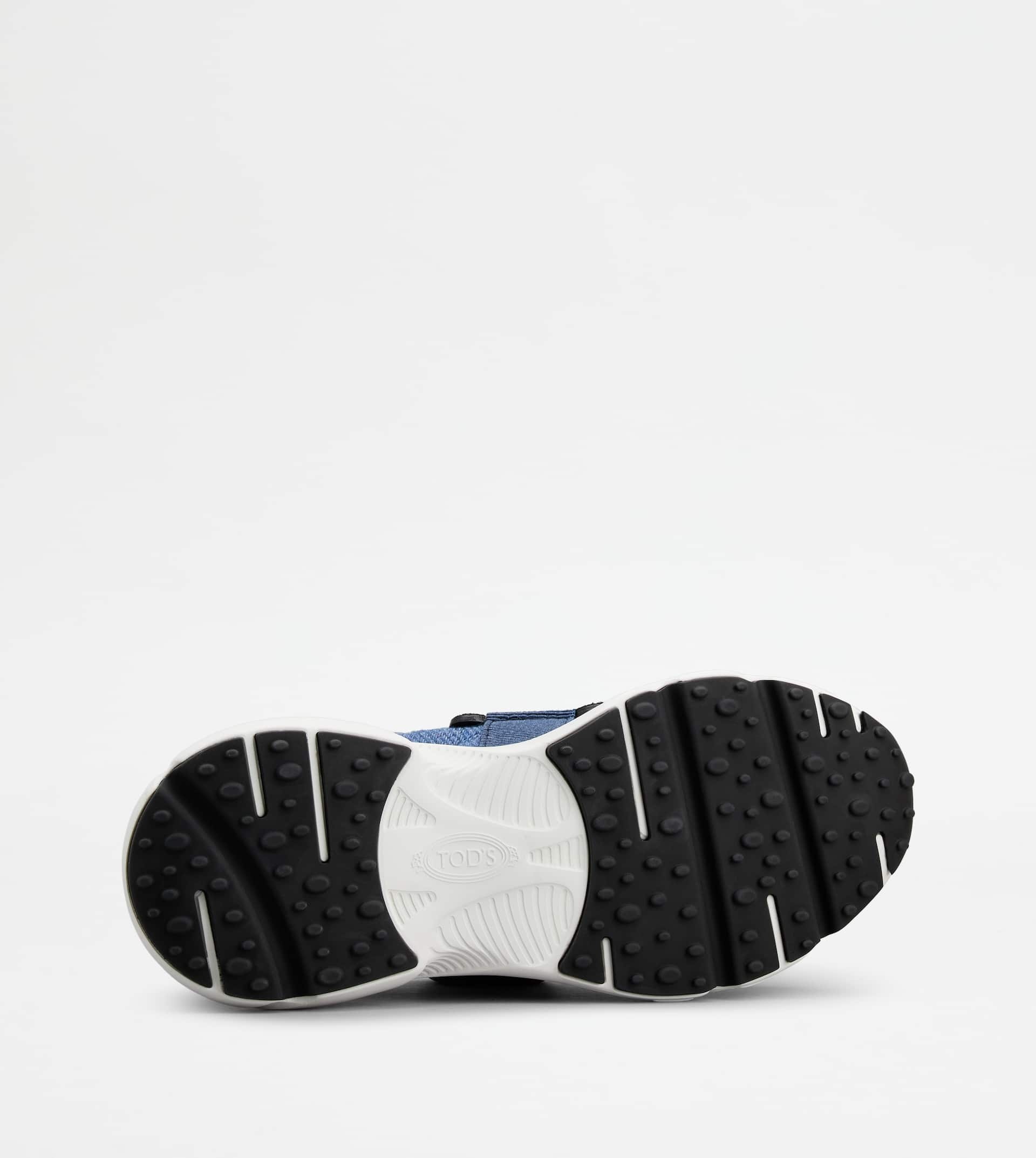 SLIP-ON SNEAKERS IN DENIM - LIGHT BLUE - 5