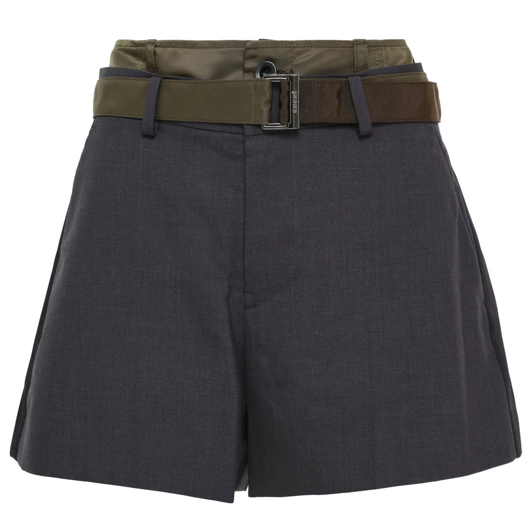 Suiting x Nylon Twill Shorts - 1