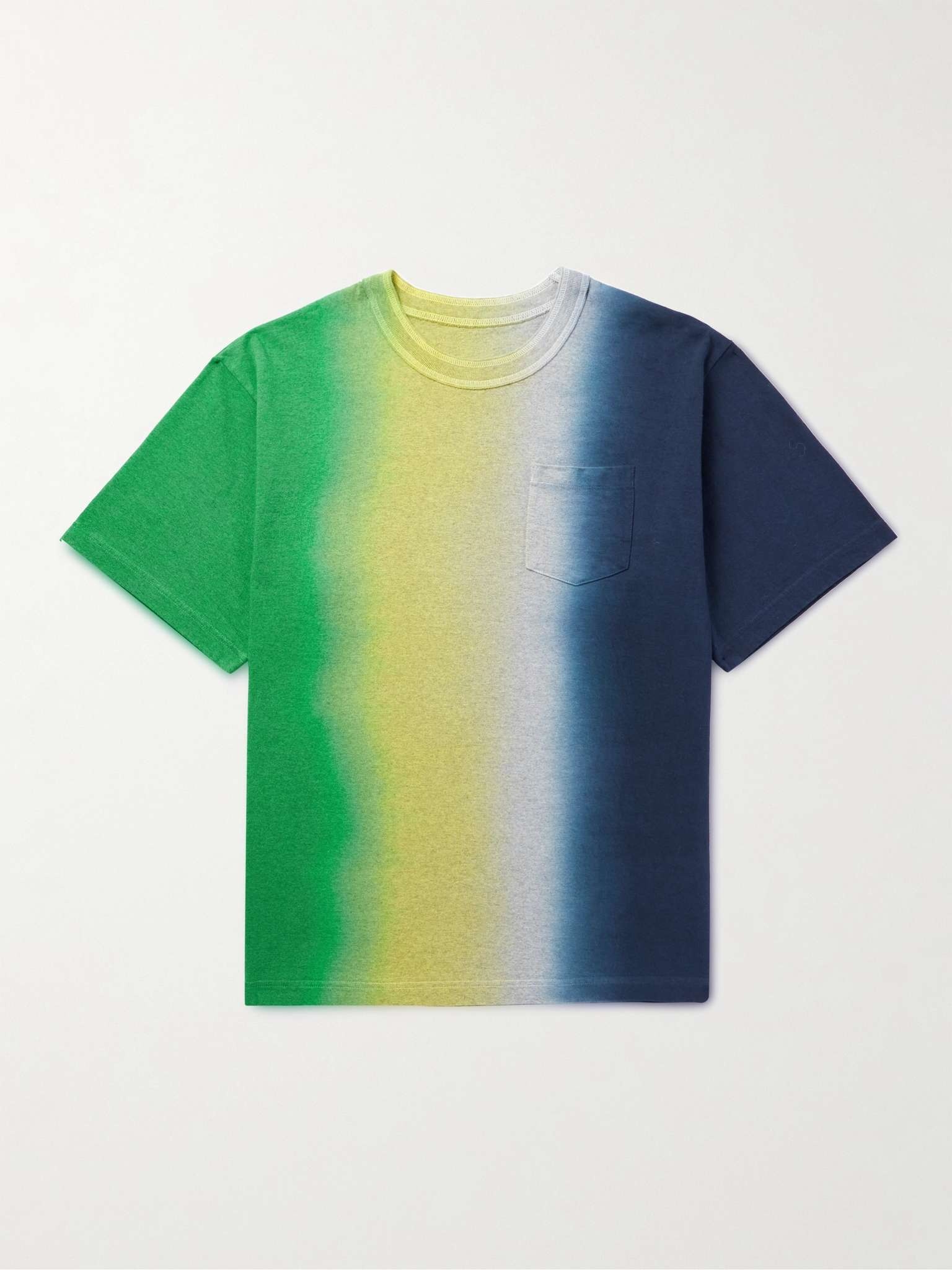 Tie-Dyed Cotton-Jersey T-Shirt - 1