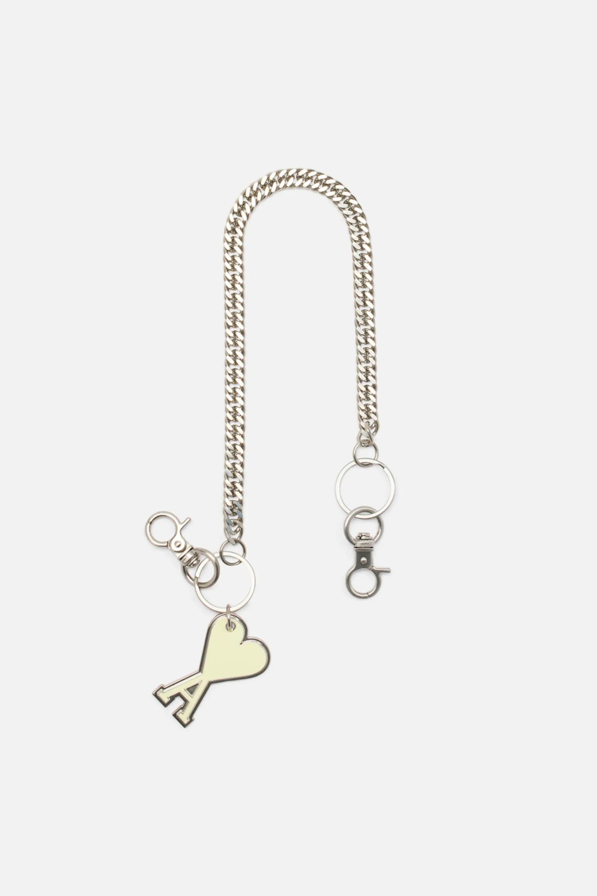 Plain Ami De Coeur Chain Keyring - 4