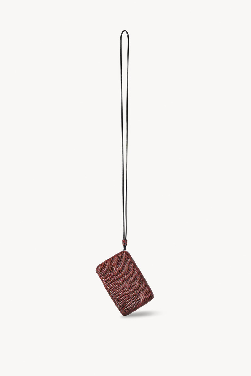 The Row CC Holder Necklace in Lizard outlook