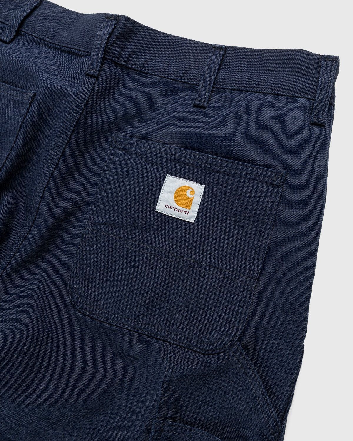 Carhartt WIP – Double Knee Pant Dark Navy Rinsed - 6