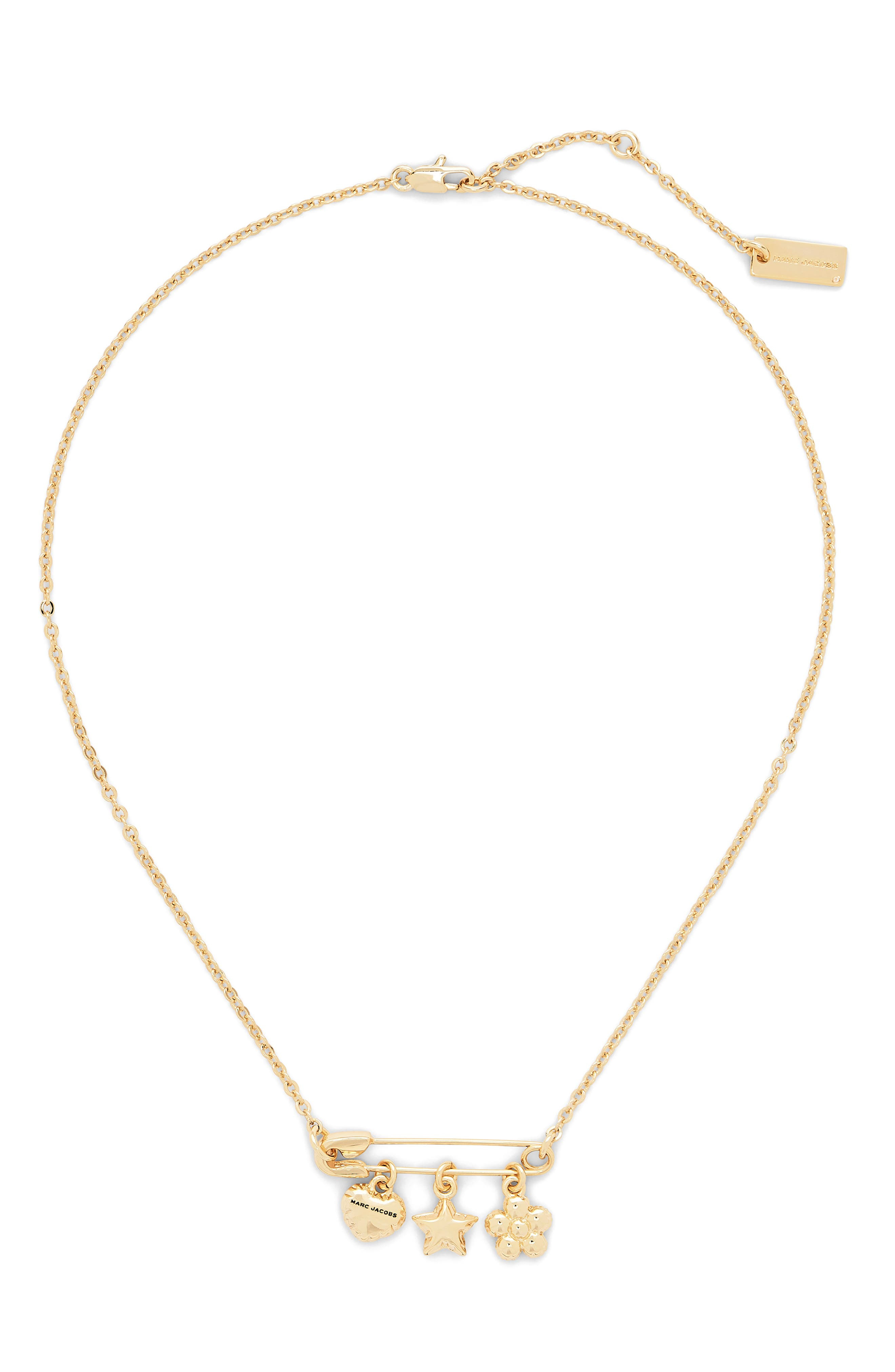 Marc Jacobs Balloon Charm Pendant Necklace in Gold at Nordstrom - 5