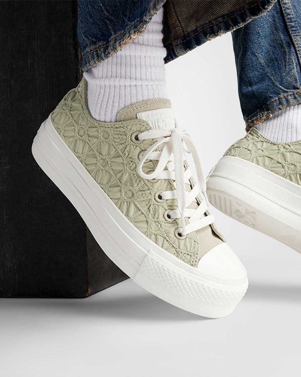 Chuck Taylor All Star Lift Platform Textured Material - 10