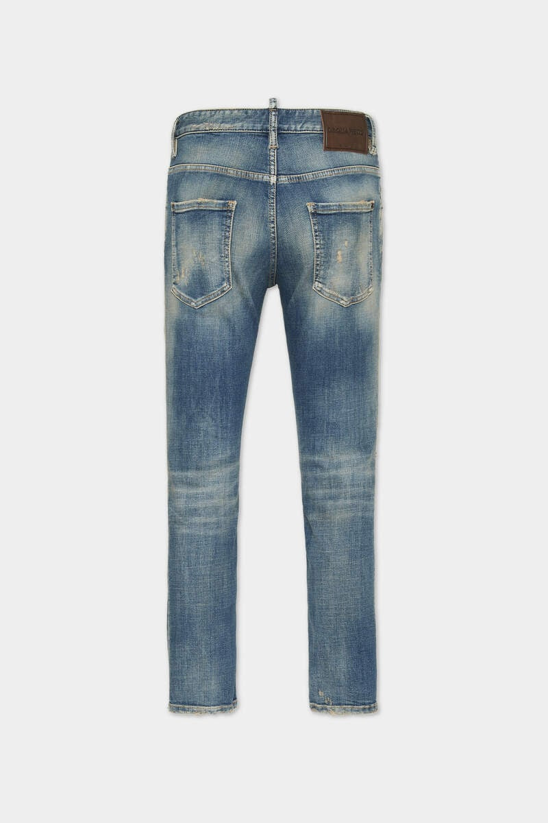 MEDIUM SANDY WASH SKATER JEANS - 2