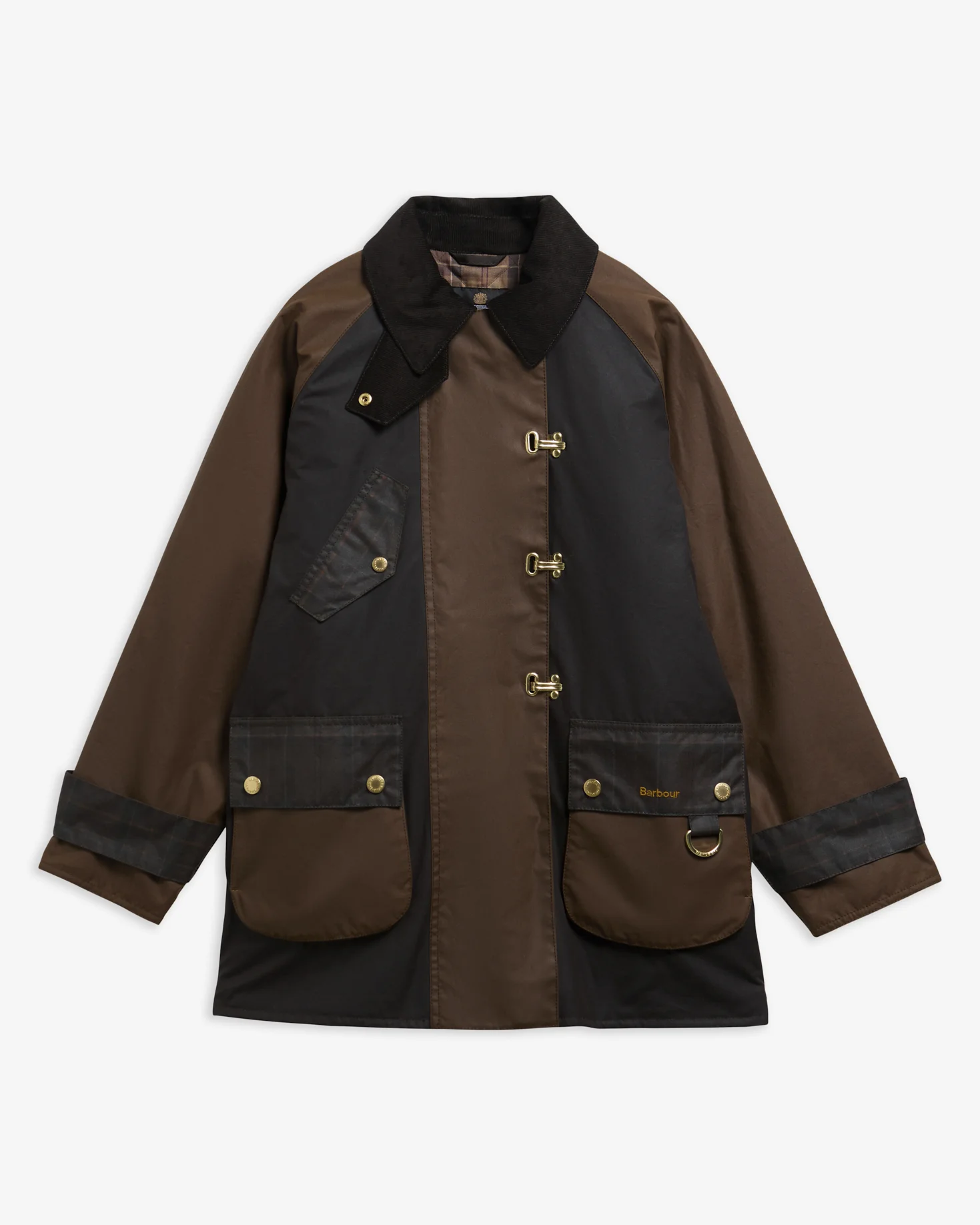 Felton Checked Waxed Jacket - 1