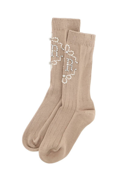 Simone Rocha SR SOCKS WITH PEARLS AND CRYSTALS outlook